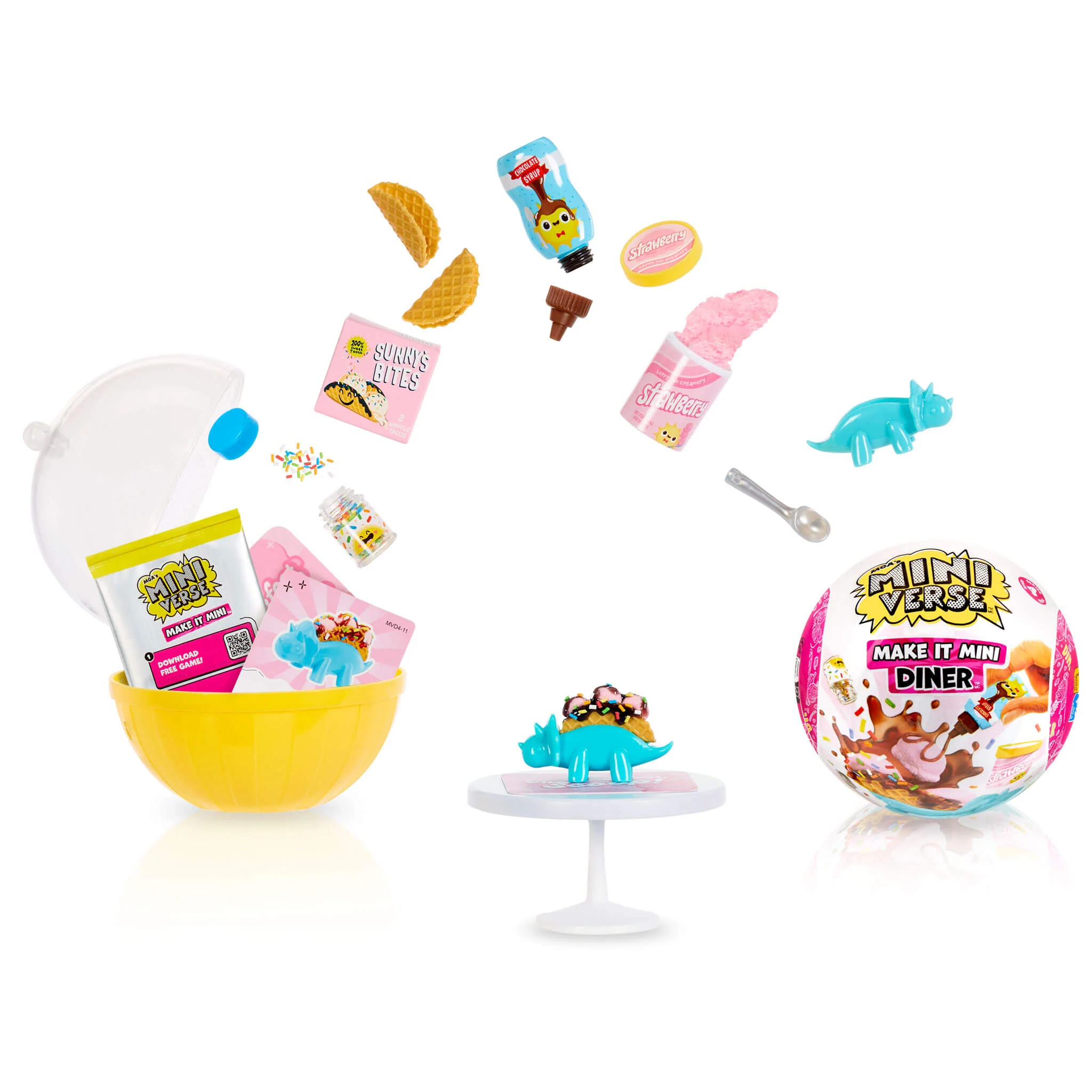 MGA's Miniverse Make It Mini Diner Series 4 Mini Collectibles