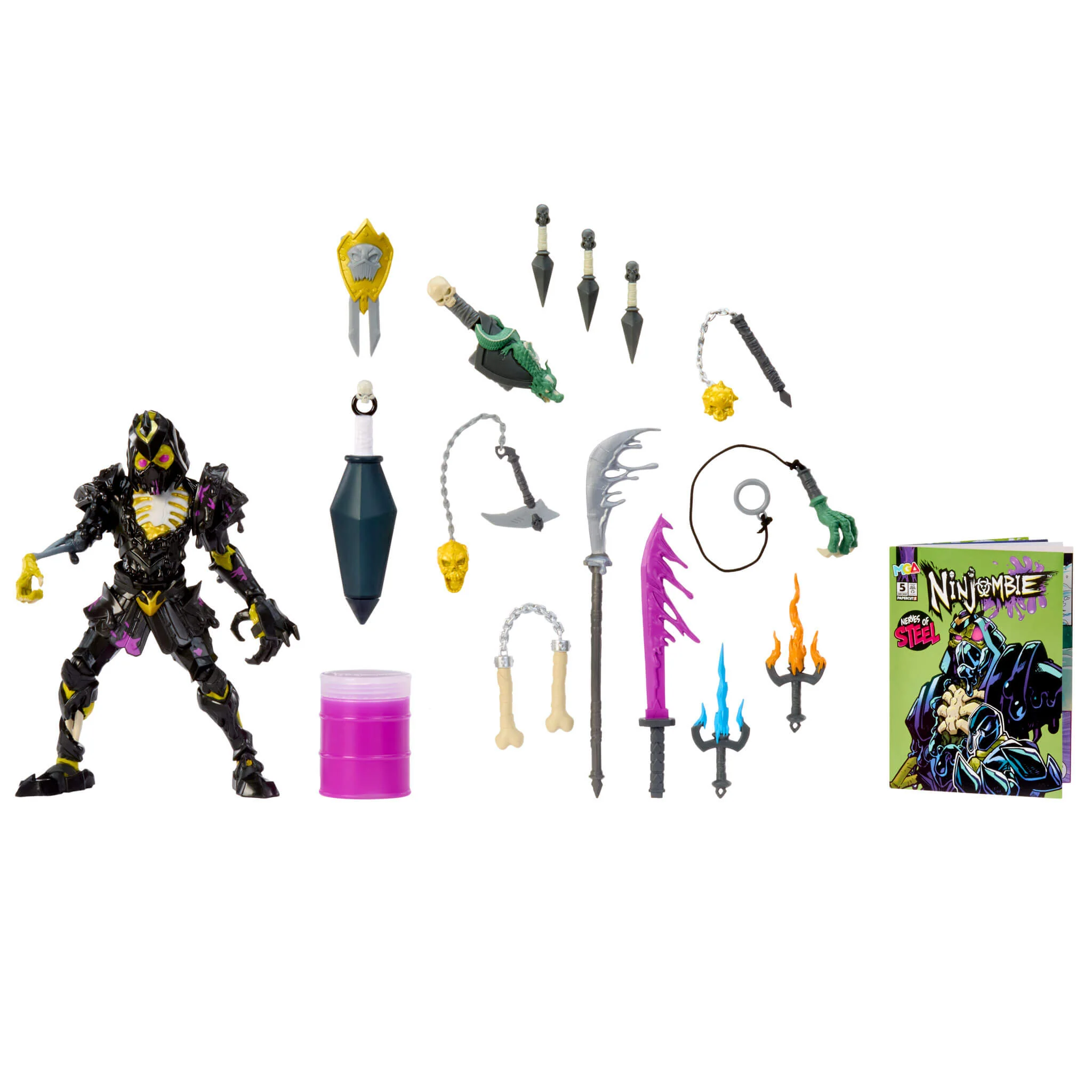 Deluxe Ninjombie Action Figure - Jonin Knight