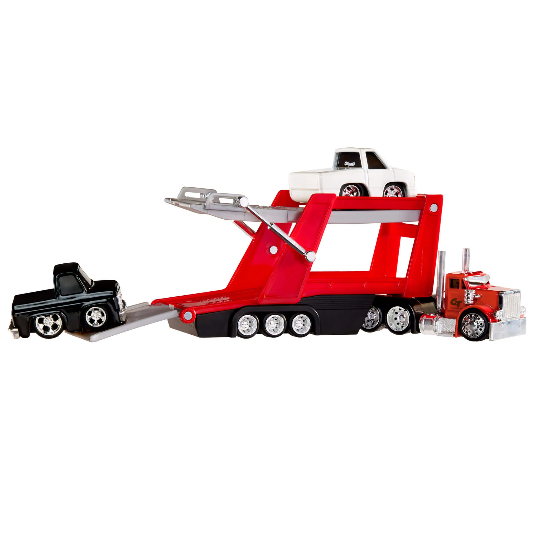 CarTuned Rig$ Car Carrier With 2 GM Cars