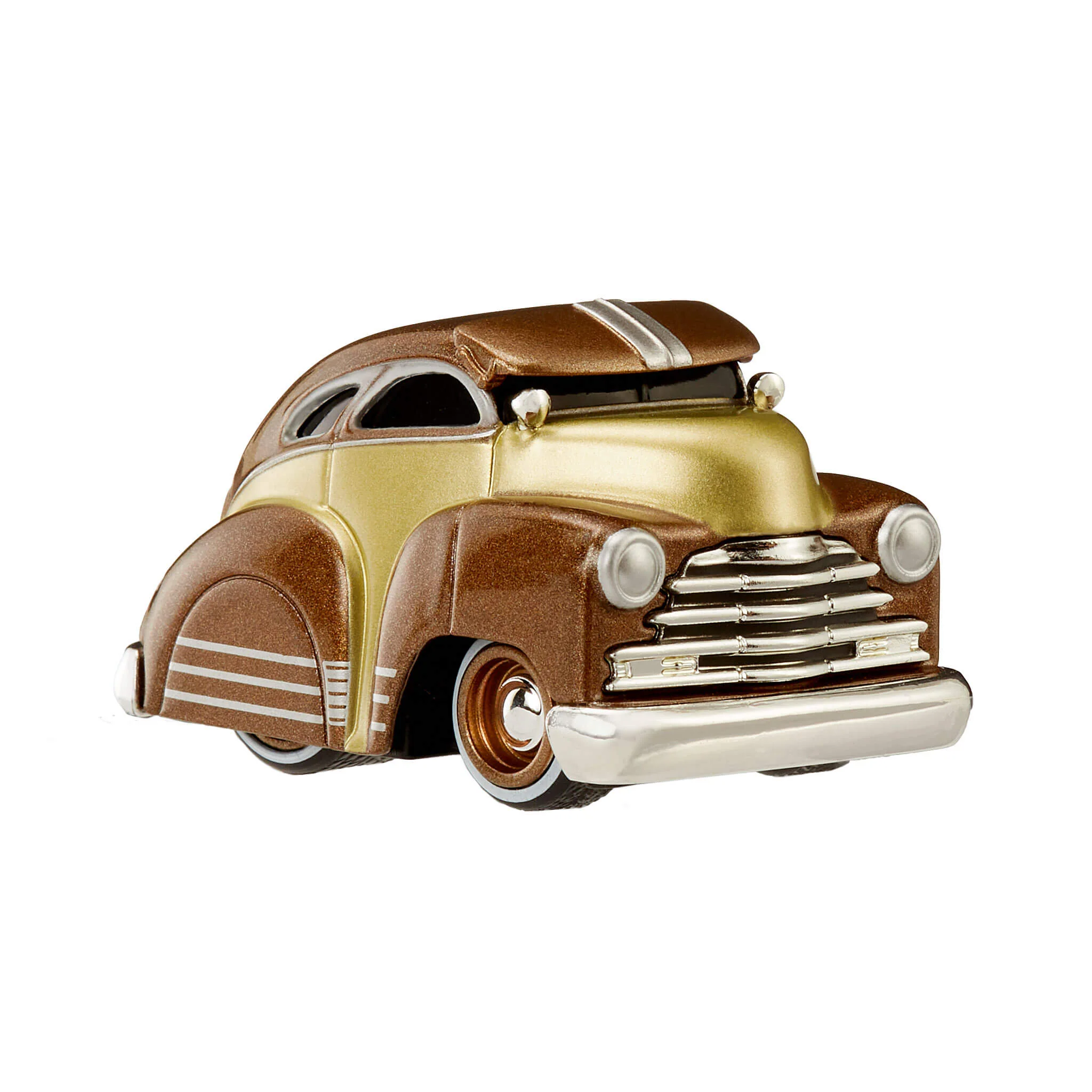 CarTuned Series 4 - 1947 Chevy Fleetline (Bombs) - Brown/Tan Diecast Vehicle