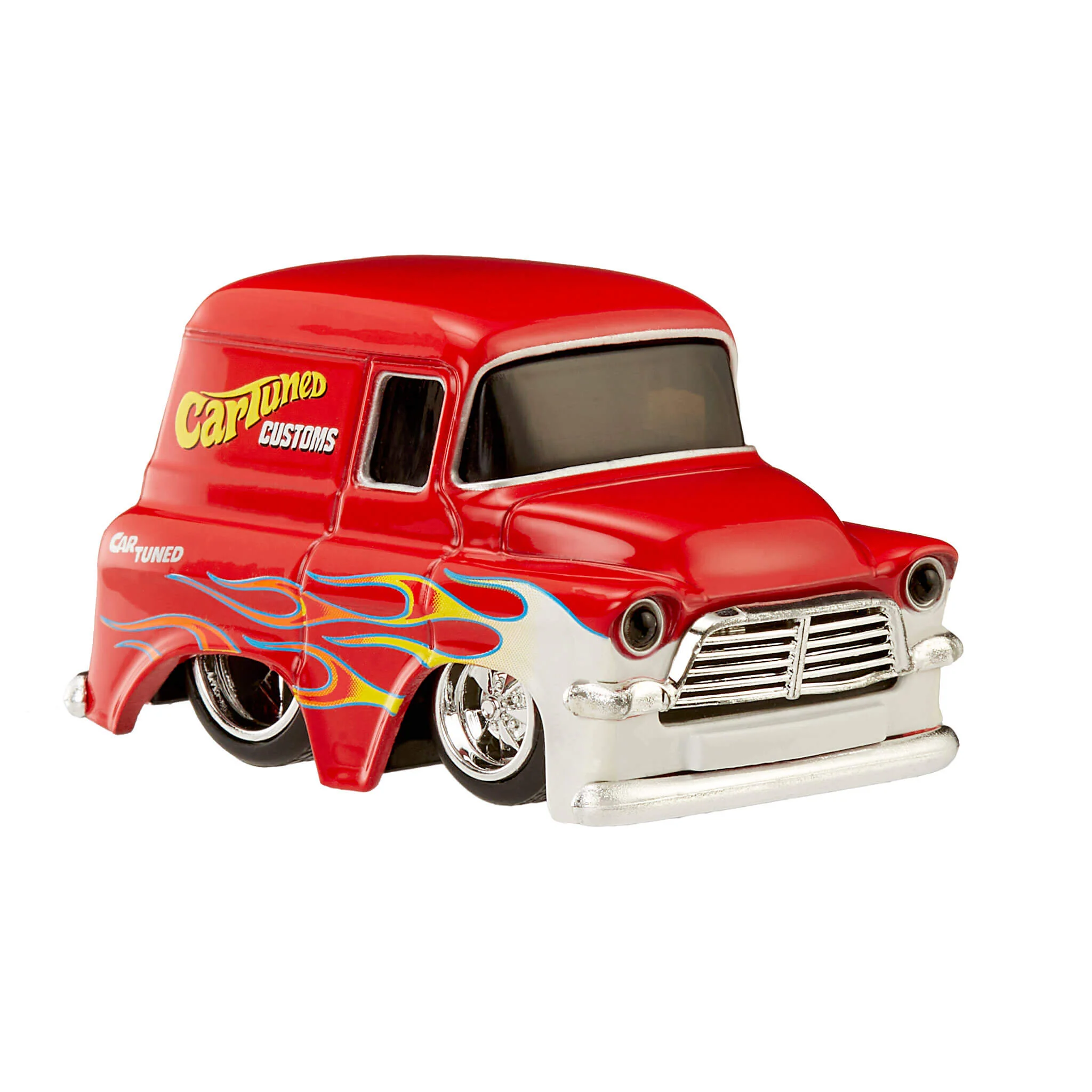 CarTuned Series 4 - 1957 GMC Panel Van (Custom) - Red Diecast Vehicle