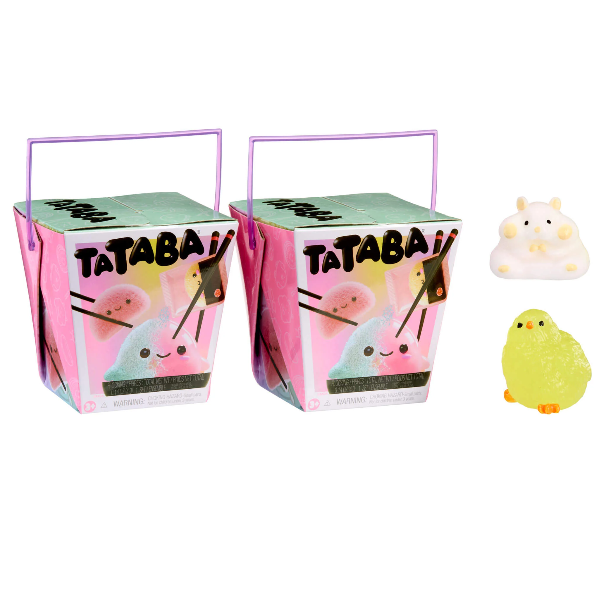 Tataba-2 Pack, Squishy, Collectible, Cute Characters