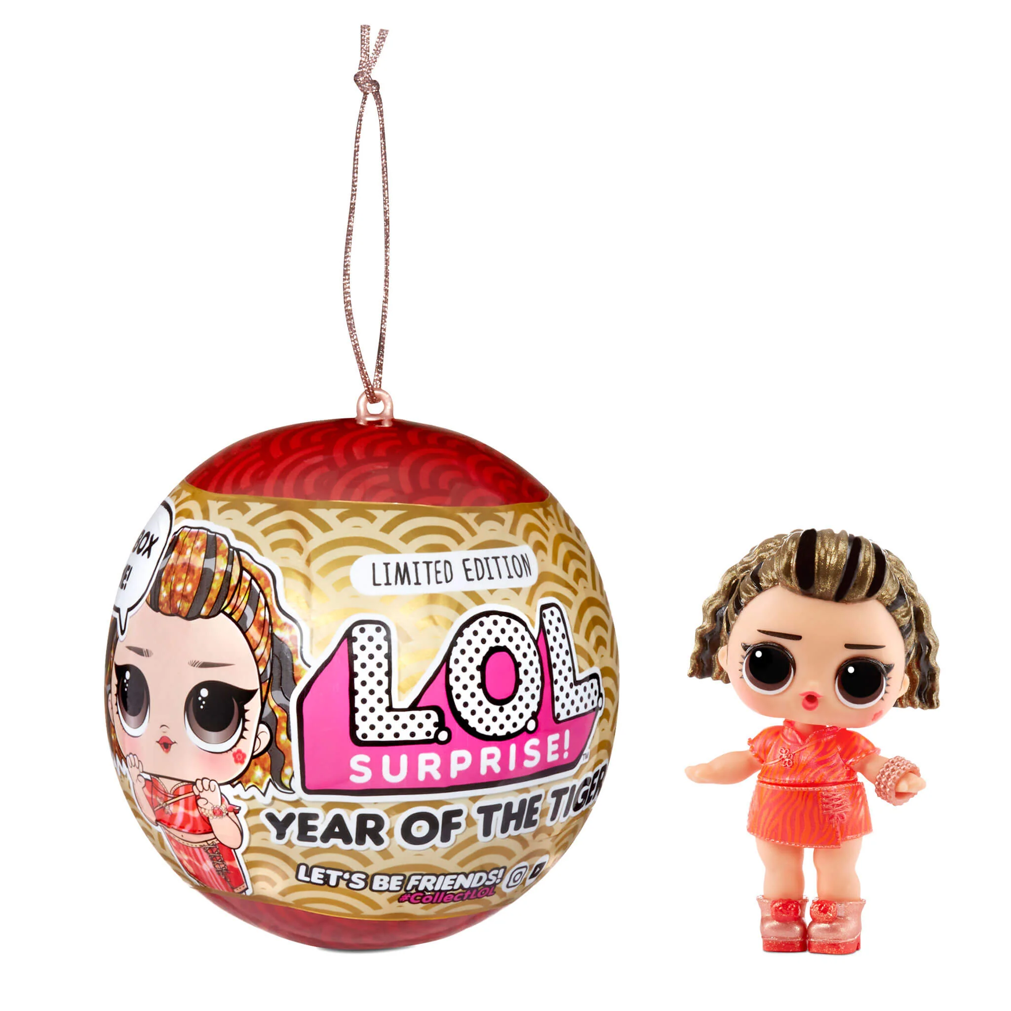 LOL Surprise Year of The Tiger Doll Good Wishes Baby with 8 Surprises