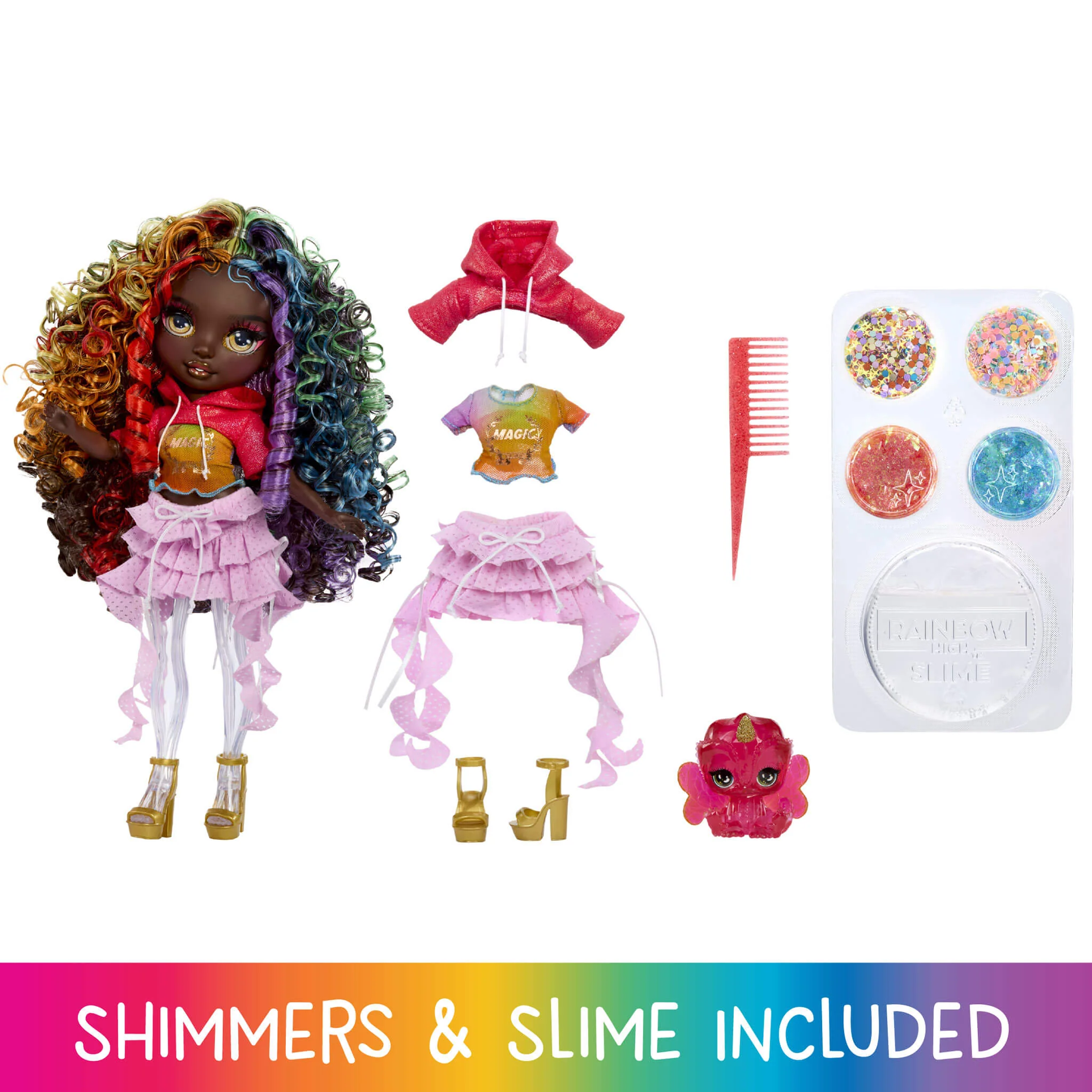 151-rainbow-high-rainbow-shimmers-with-slime-iris-rainbow-11-doll-create-a-rainbow-fashion-doll-2.webp Rainbow High Rainbow Shimmers with Slime – Iris, Rainbow 11” Doll, Create a Rainbow Fashion Doll
