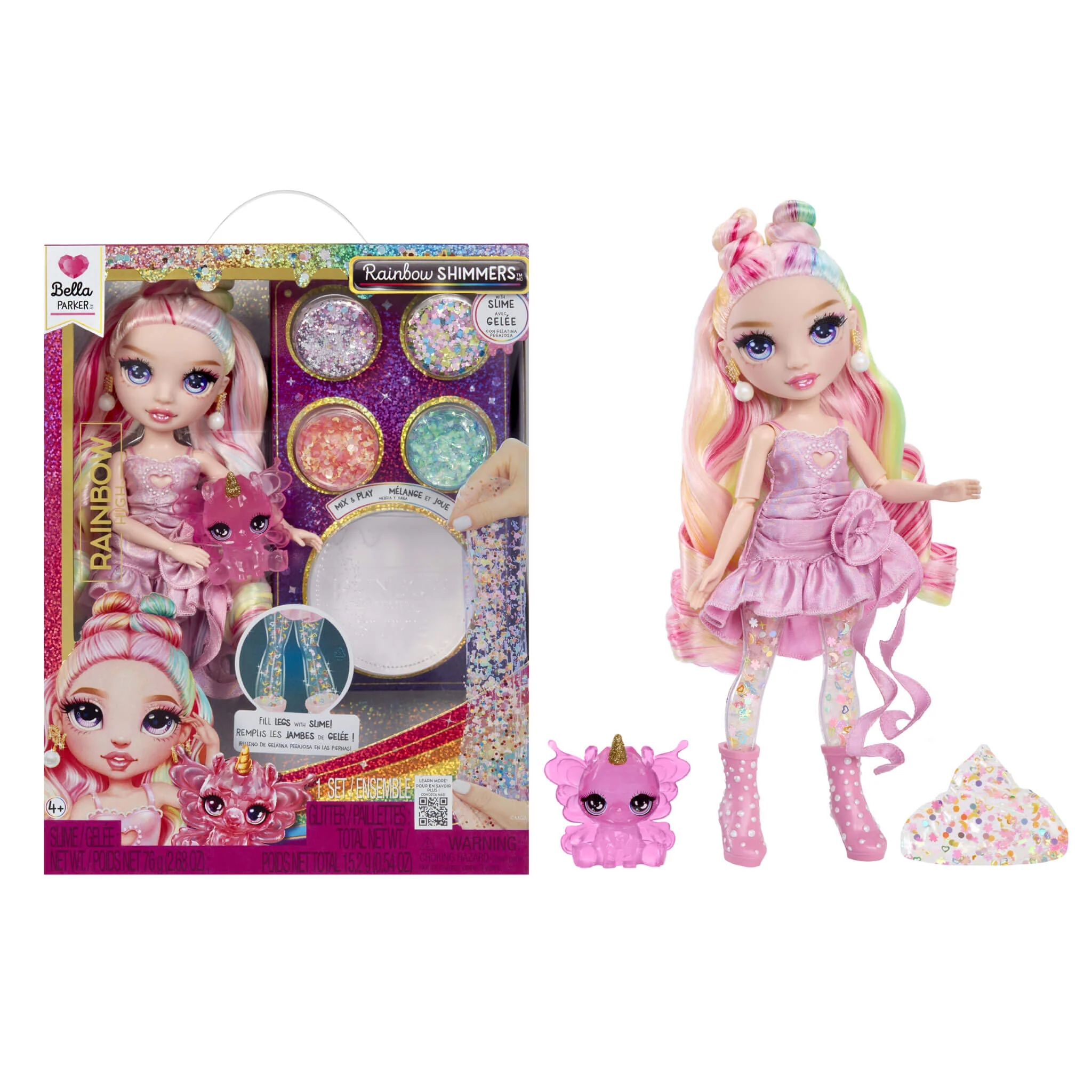 152-rainbow-high-rainbow-shimmers-with-slime-bella-pink-11-doll-create-a-rainbow-fashion-doll-1.webp Rainbow High Rainbow Shimmers with Slime – Bella, Pink 11” Doll, Create a Rainbow Fashion Doll