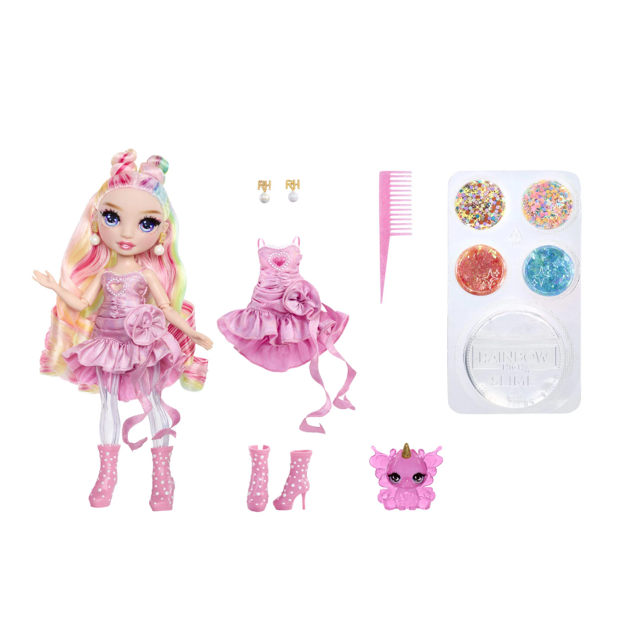 152-rainbow-high-rainbow-shimmers-with-slime-bella-pink-11-doll-create-a-rainbow-fashion-doll-6.webp Rainbow High Rainbow Shimmers with Slime – Bella, Pink 11” Doll, Create a Rainbow Fashion Doll