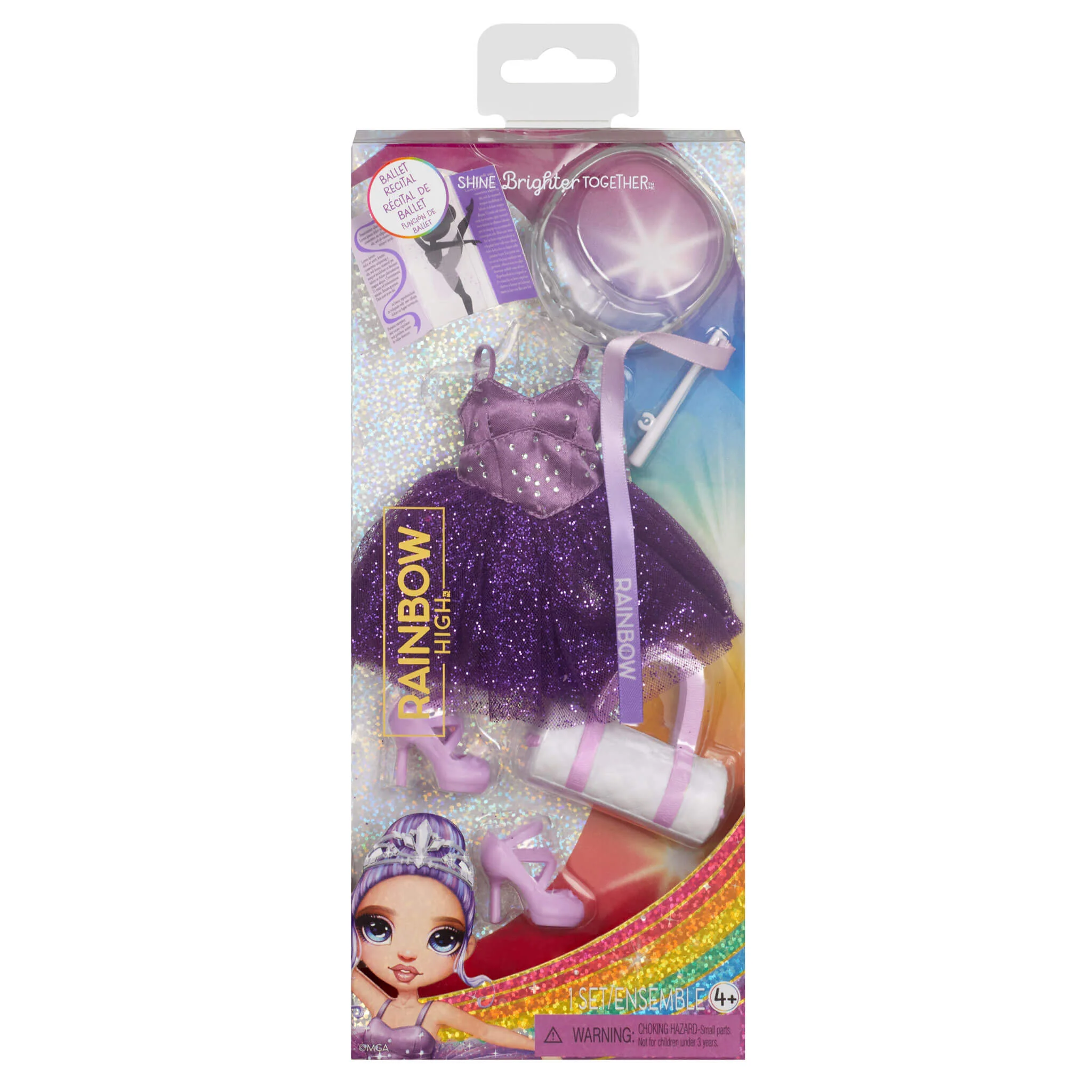 184-rainbow-high-fashion-pack-ballet-recital-theme-outfit-3.webp Rainbow High Fashion Pack Ballet Recital Theme Outfit