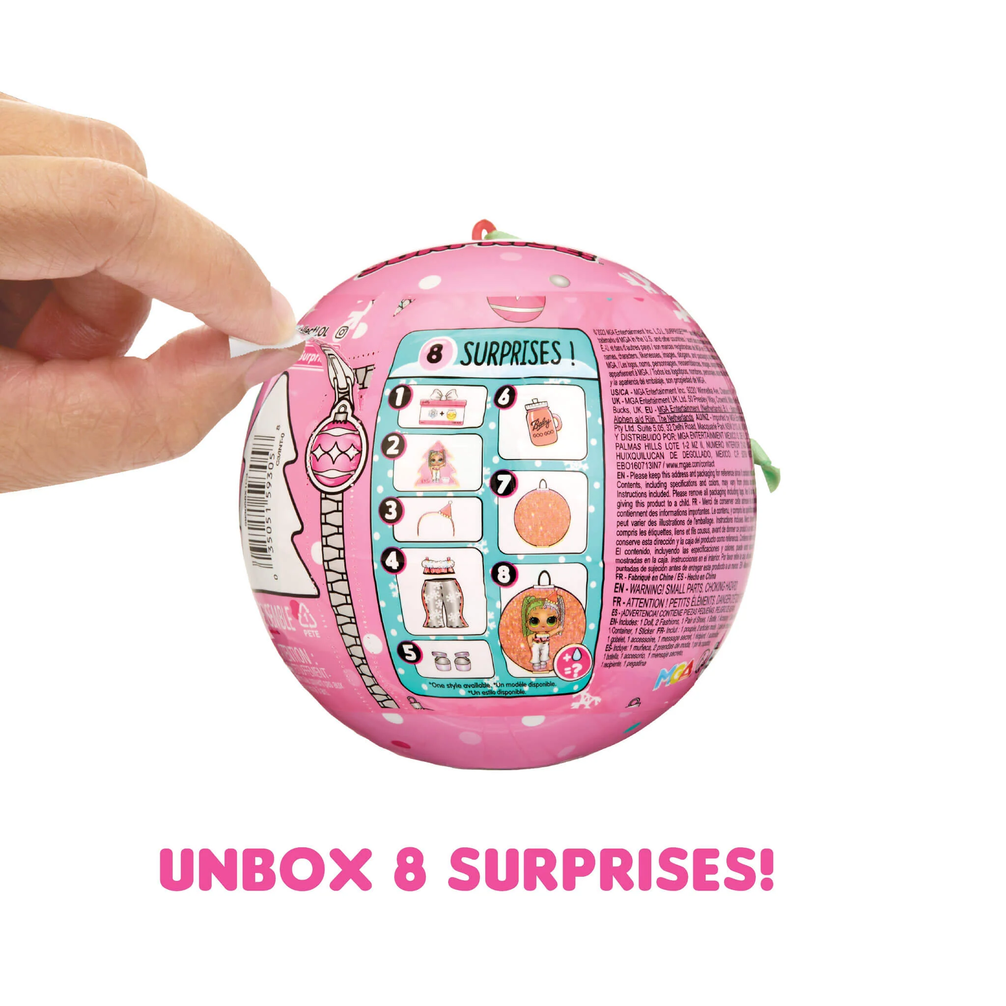 225-lol-surprise-holiday-surprise-miss-merry-collectible-doll-with-8-surprises-3.webp LOL Surprise Holiday Surprise Miss Merry Collectible Doll with 8 Surprises