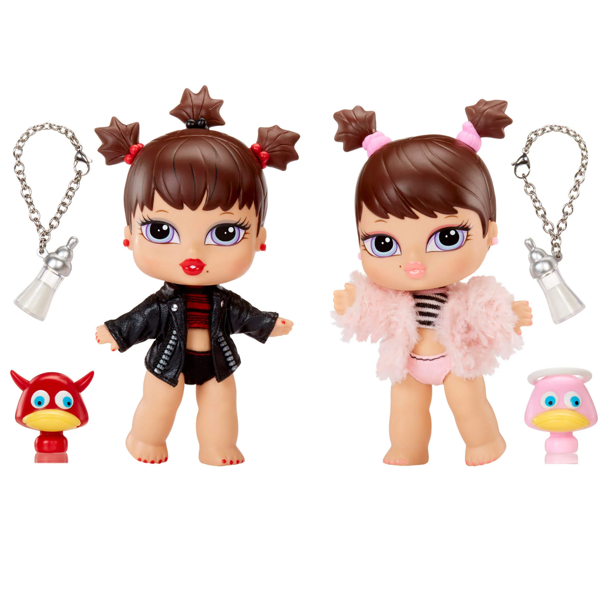 Bratz Babyz Twiins Phoebe and Roxxi 2-Pack Collectible Fashion Dolls