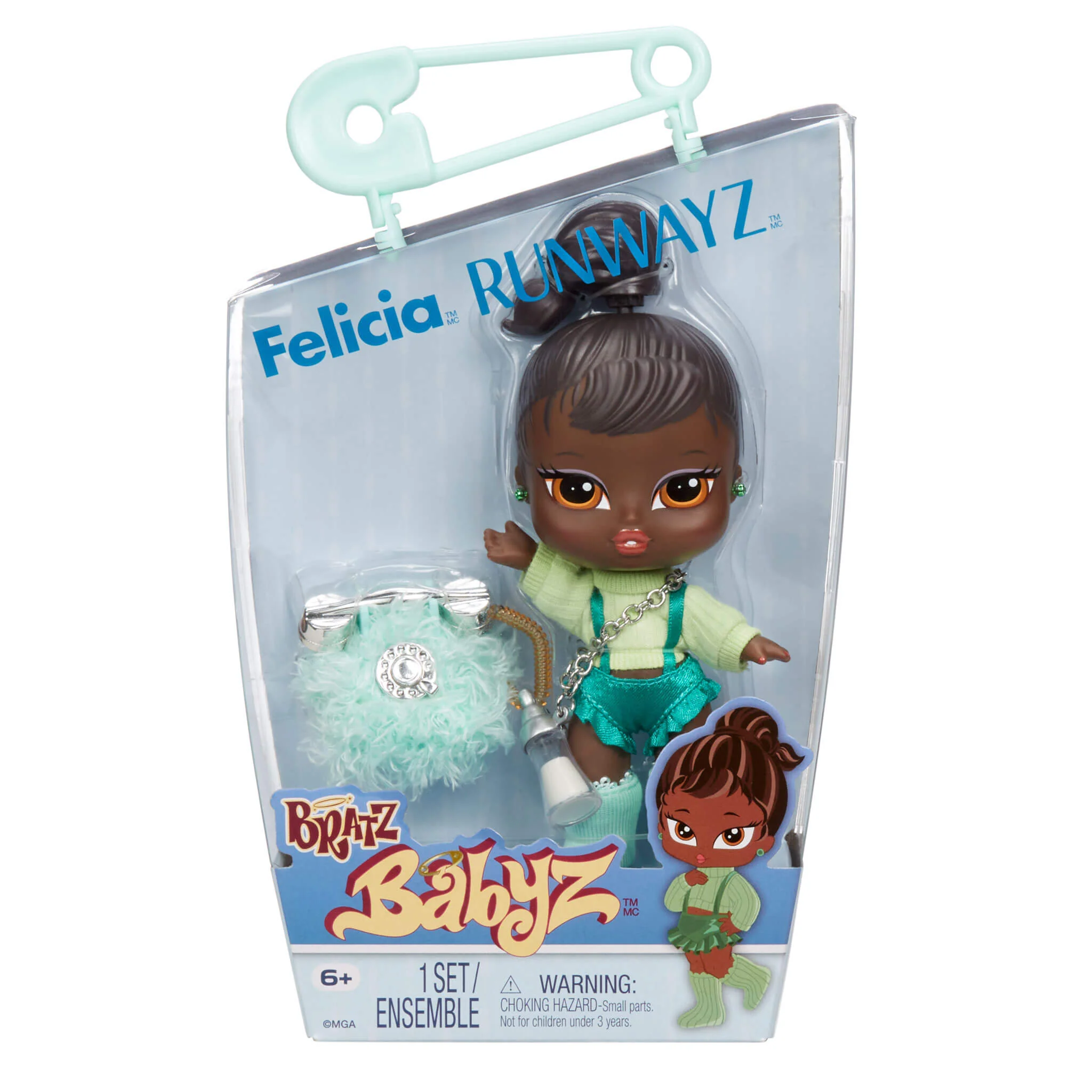 Bratz Babyz Runwayz Felicia Collectible Fashion Doll