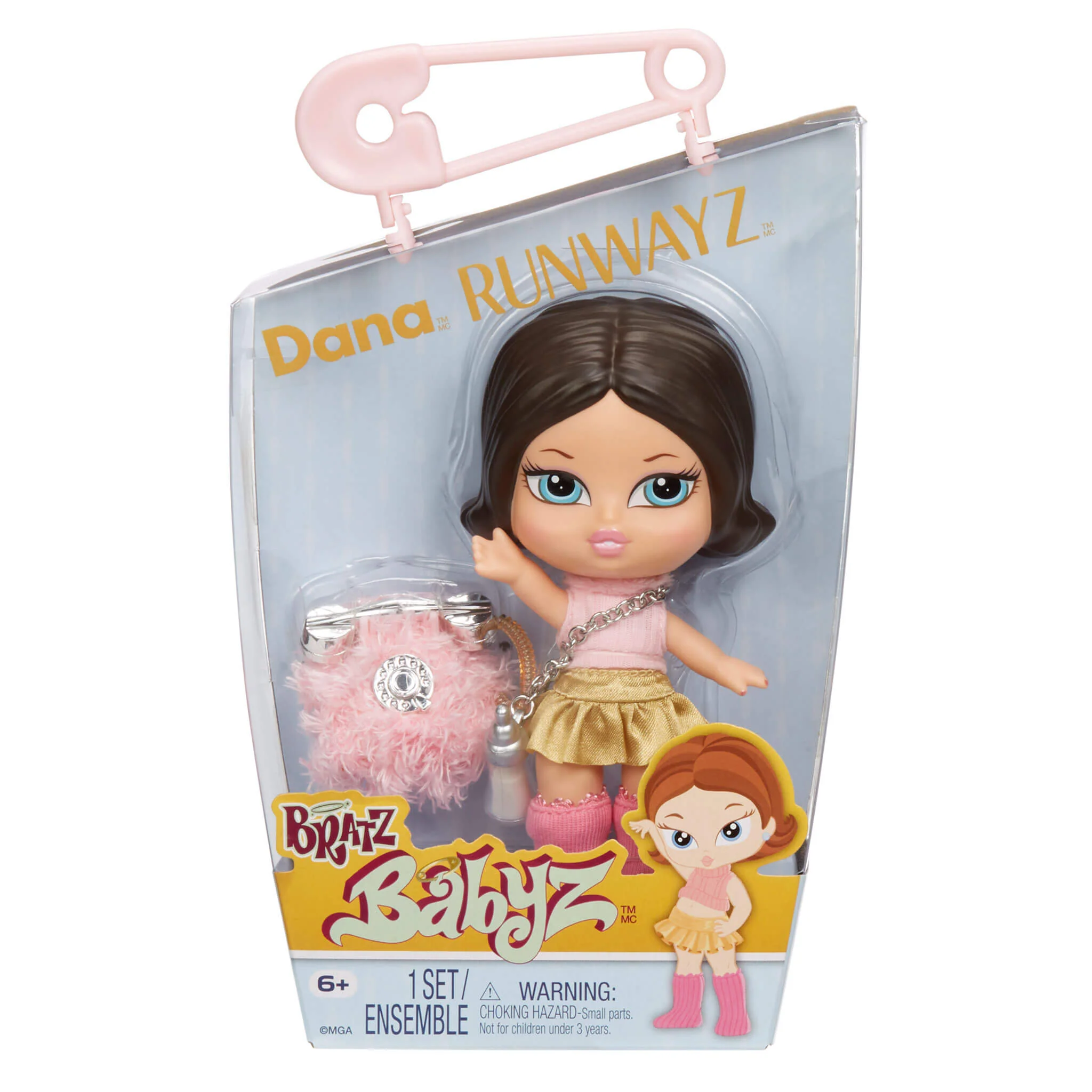 Bratz Babyz Runwayz Dana Collectible Fashion Doll