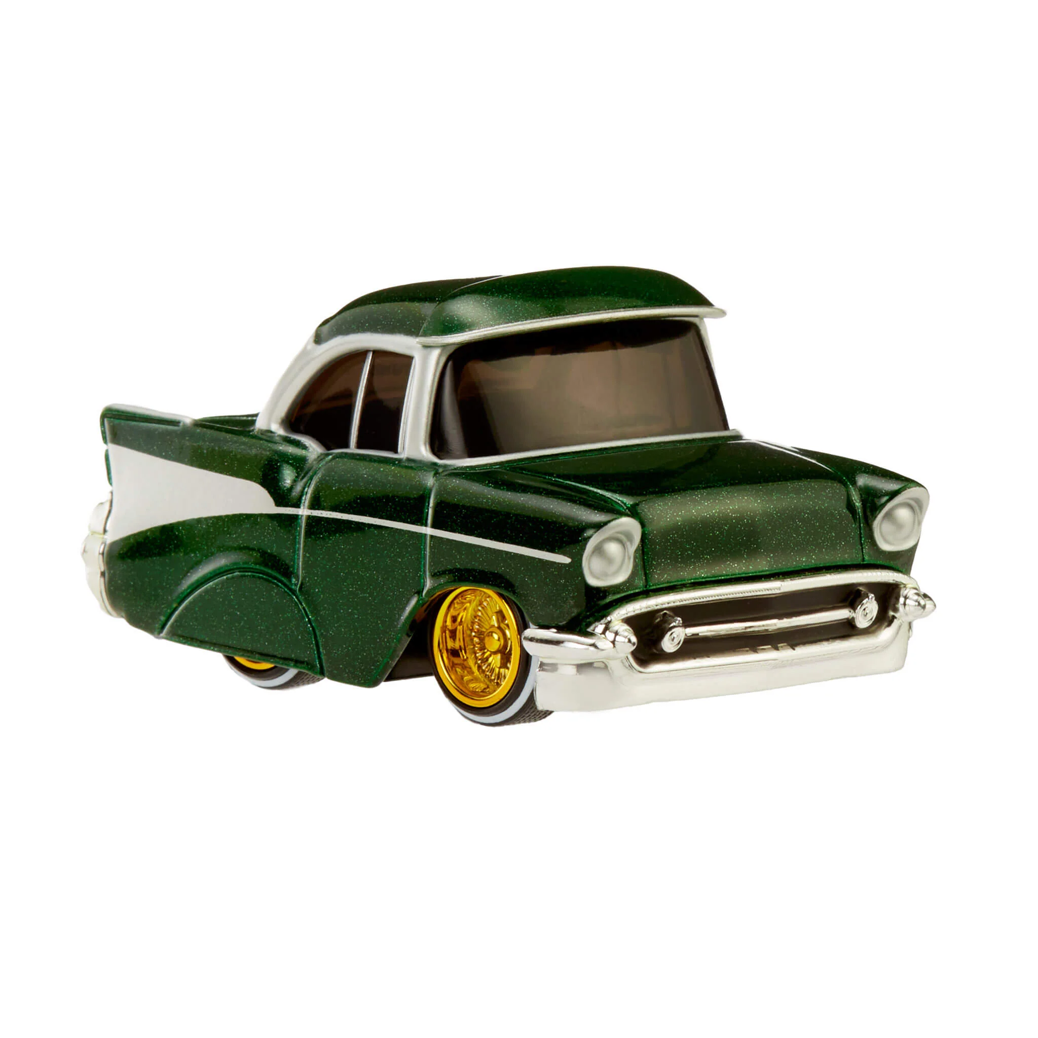 CarTuned Series 3 - 1957 Chevy Bel Air (Lowrider) - Kandy Green Diecast Vehicle