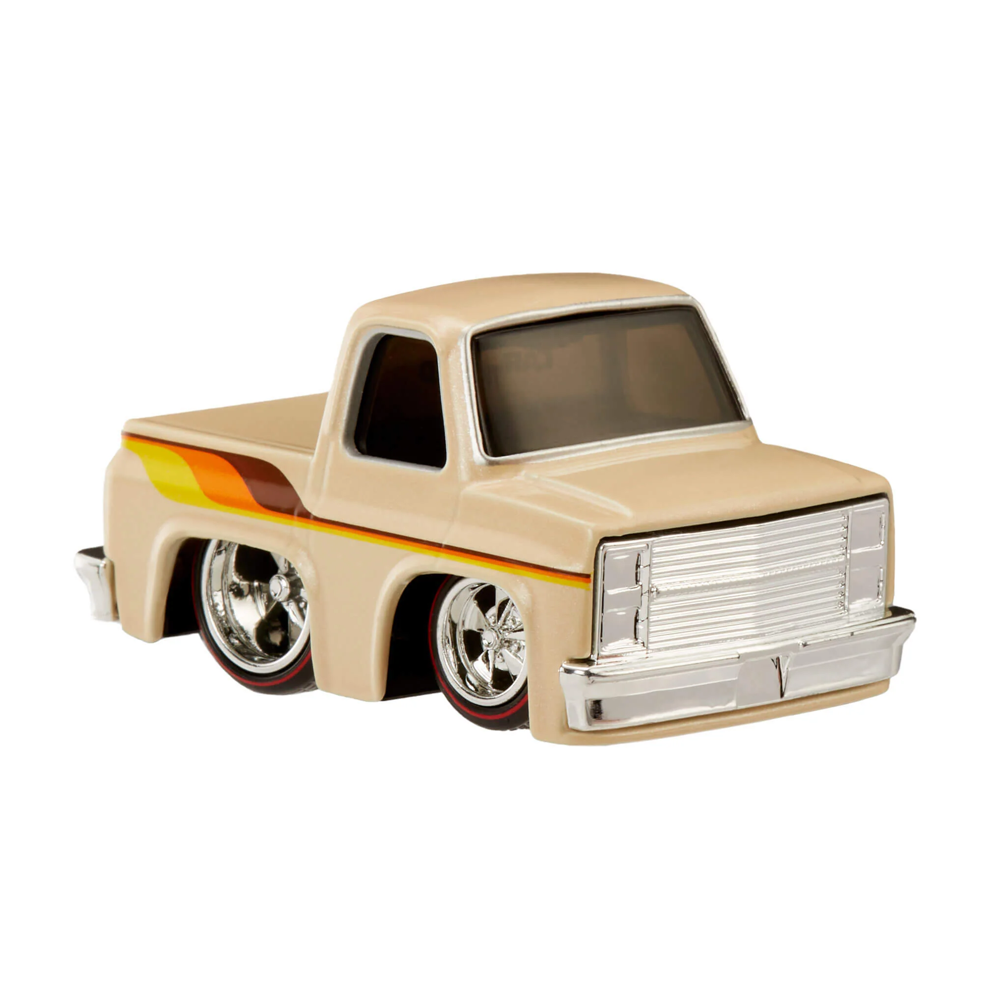 CarTuned Series 3 - 1987 Chevy C10 (Custom) - M Tan Diecast Vehicle