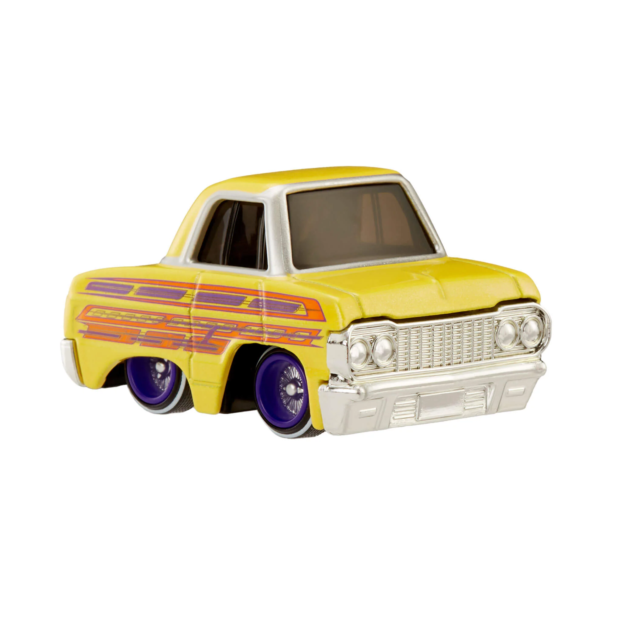CarTuned Series 3 - 1964 Chevy Impala (Lowrider) - Yellow Diecast Vehicle