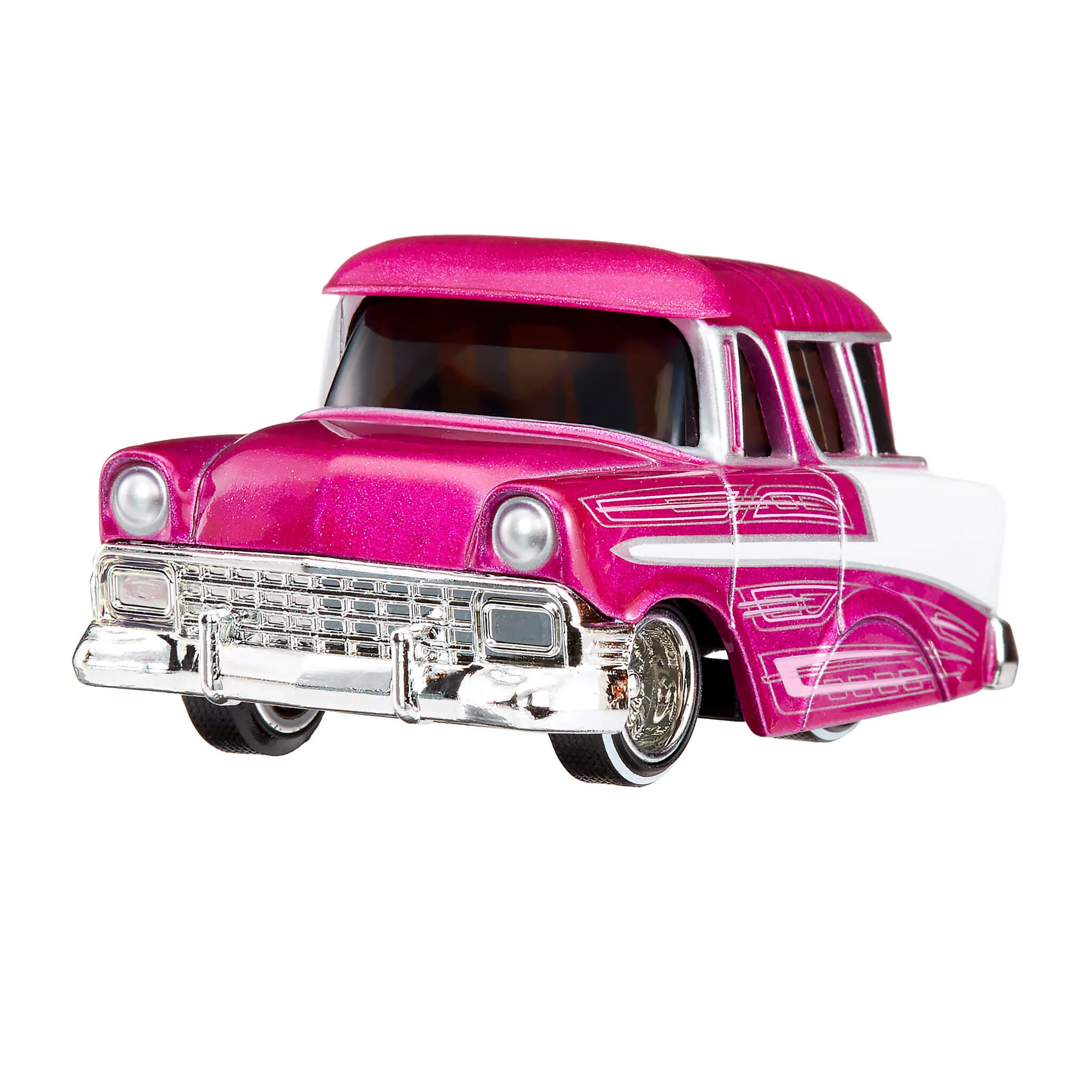 CarTuned Series 2 - 1956 Chevy Nomad (Kandy Pink) Diecast Vehicle