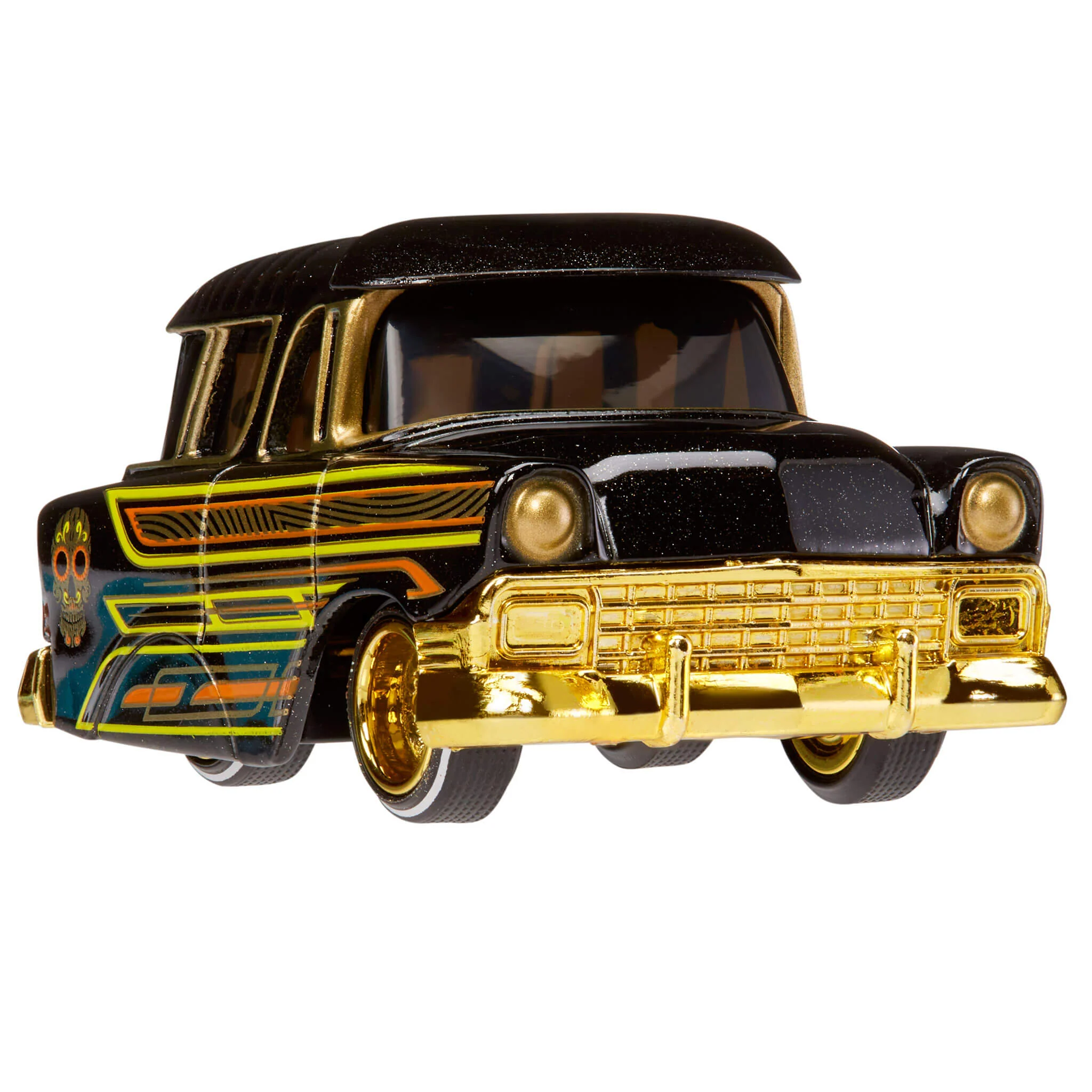 CarTuned Series 1 - 1956 Chevy Nomad (Lowrider) - Black Diecast Vehicle