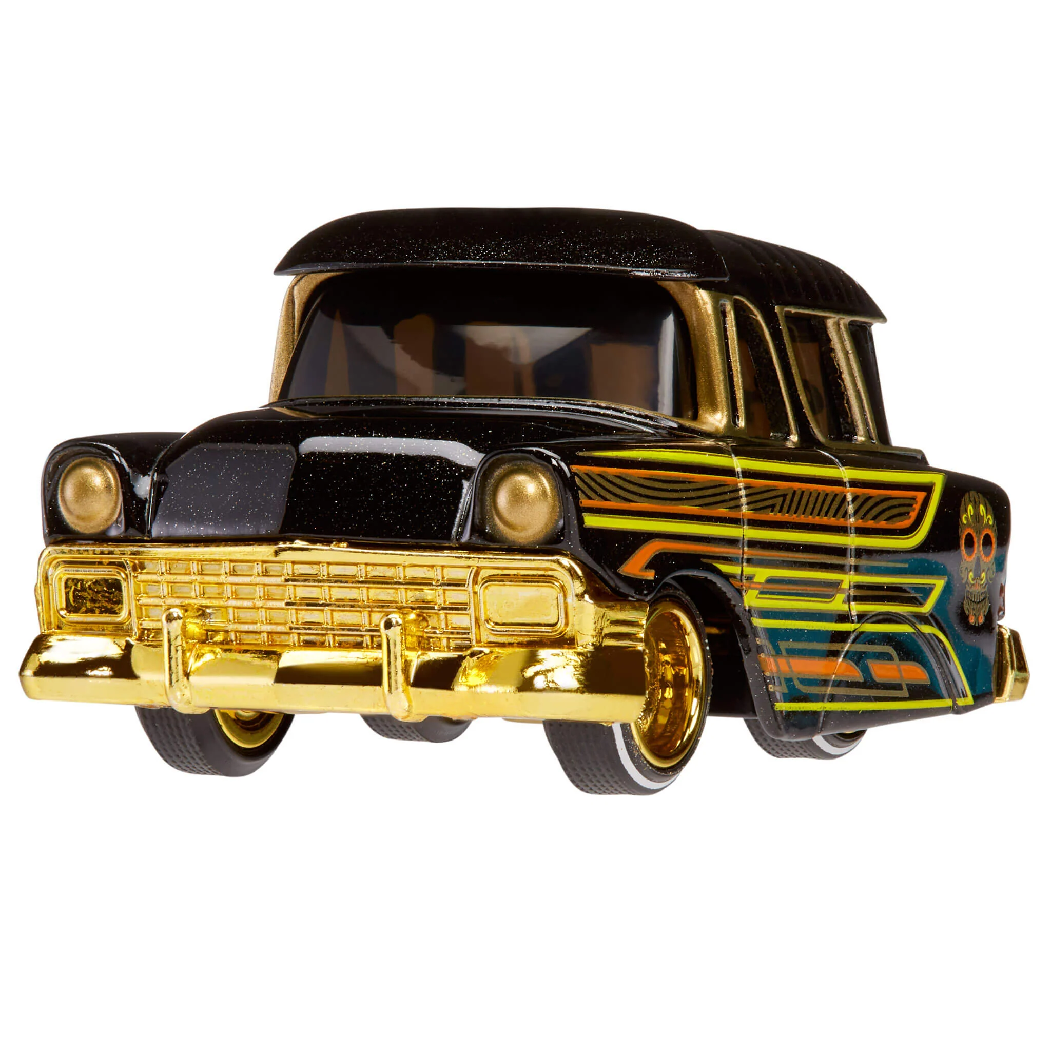 CarTuned Series 1 - 1956 Chevy Nomad (Lowrider) - Black Diecast Vehicle