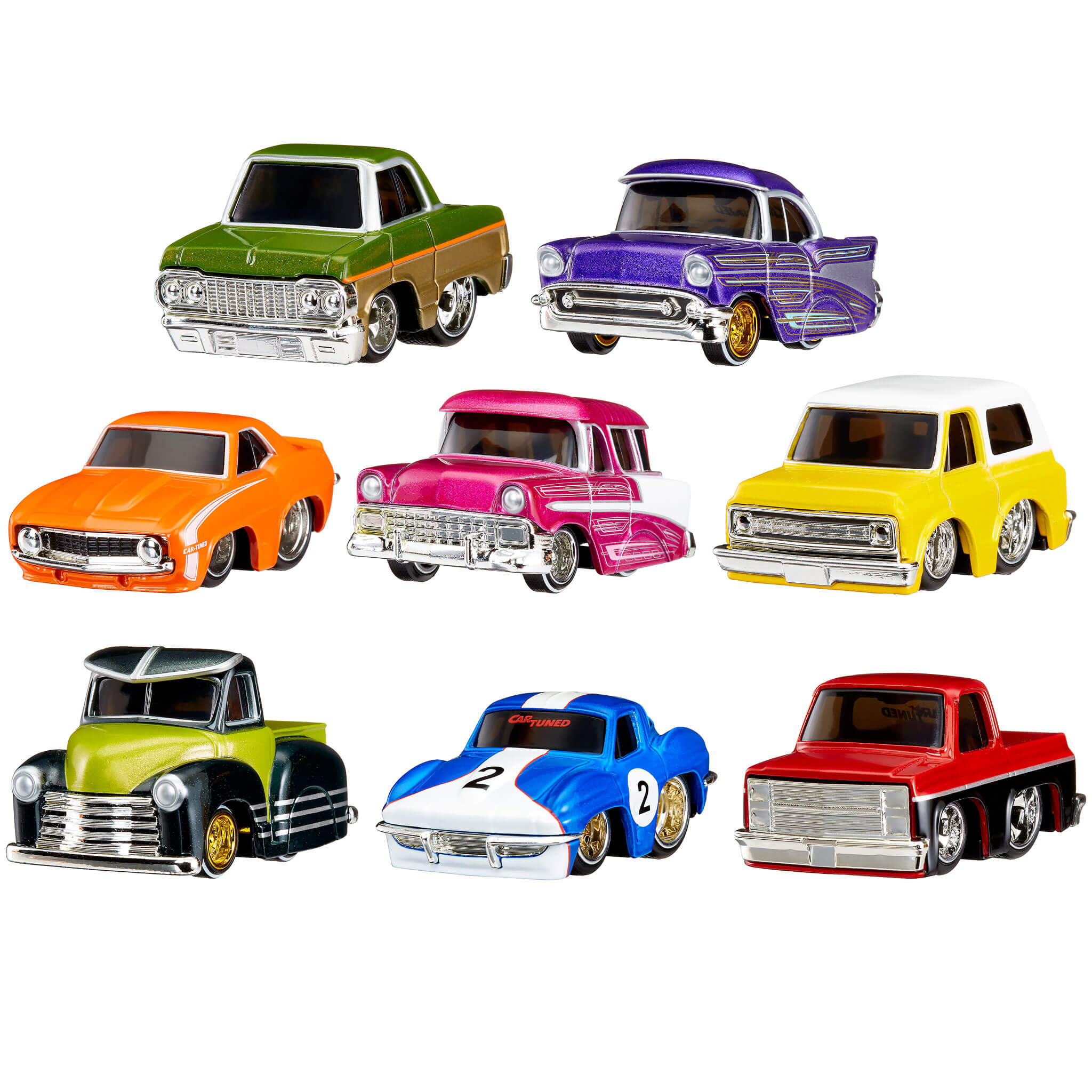 CarTuned Series 2 - 8 Pack Diecast Vehicles