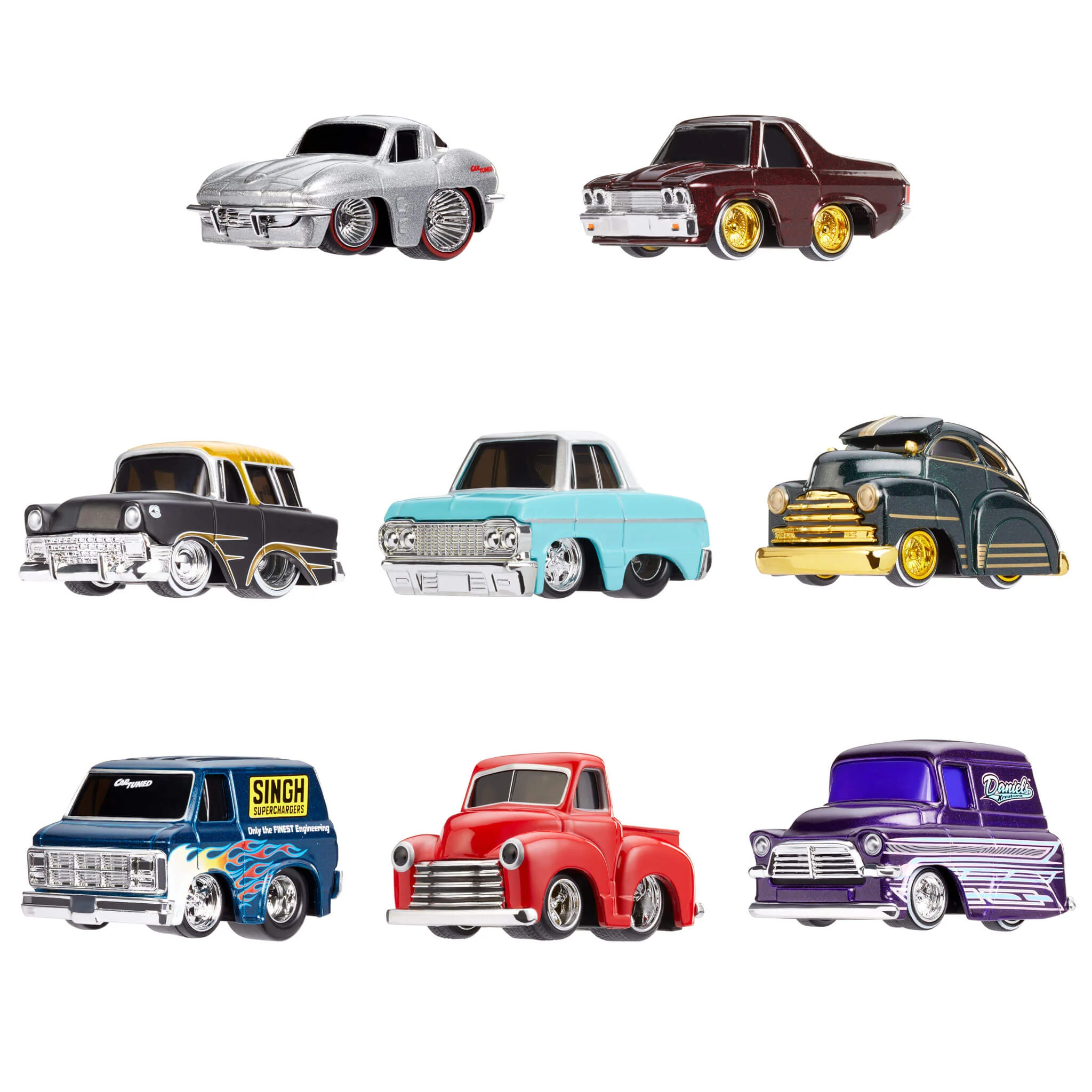 CarTuned Series 5 - 8 Pack Diecast Vehicles