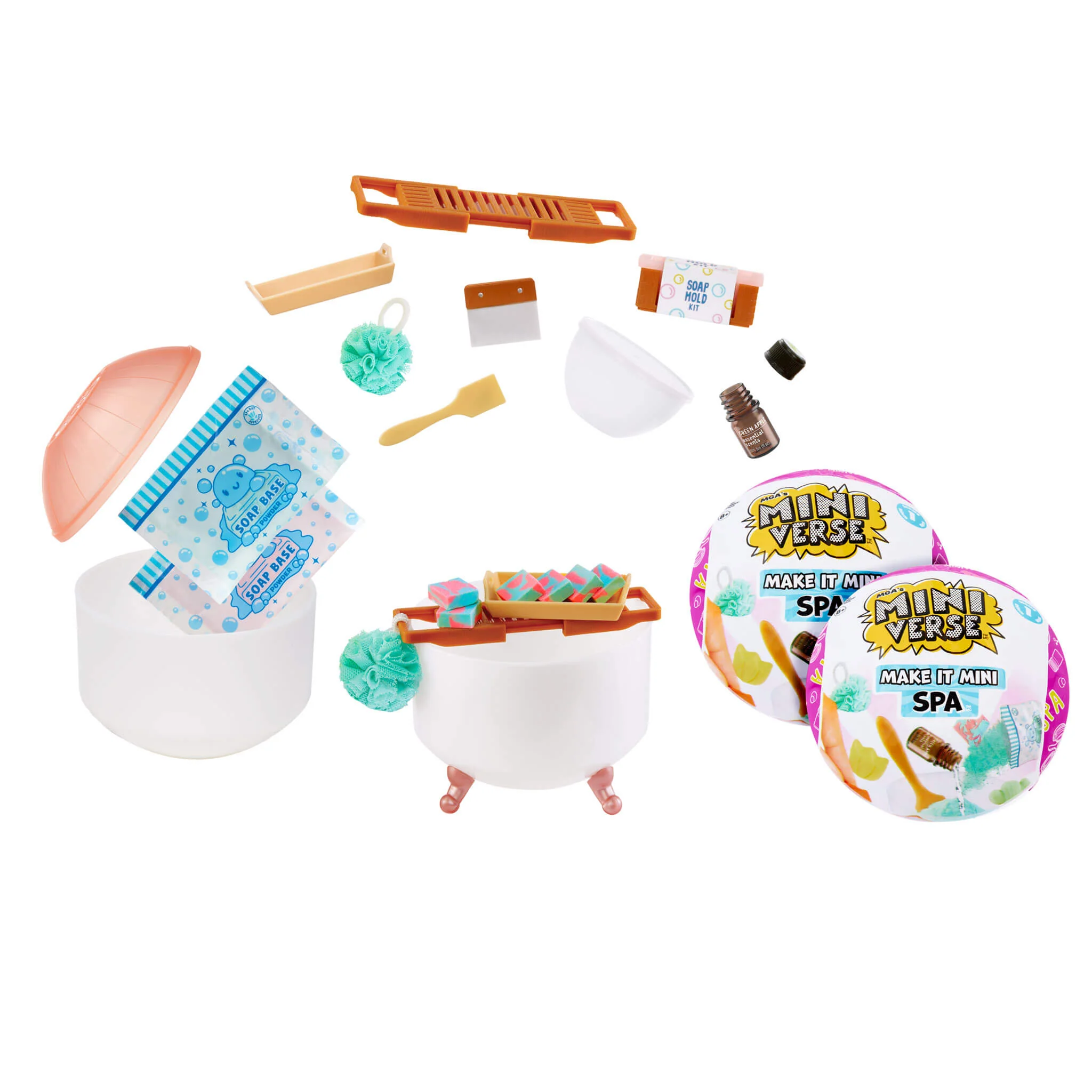 MGA's Miniverse Make It Mini Spa - 2 Pack Mini Collectibles
