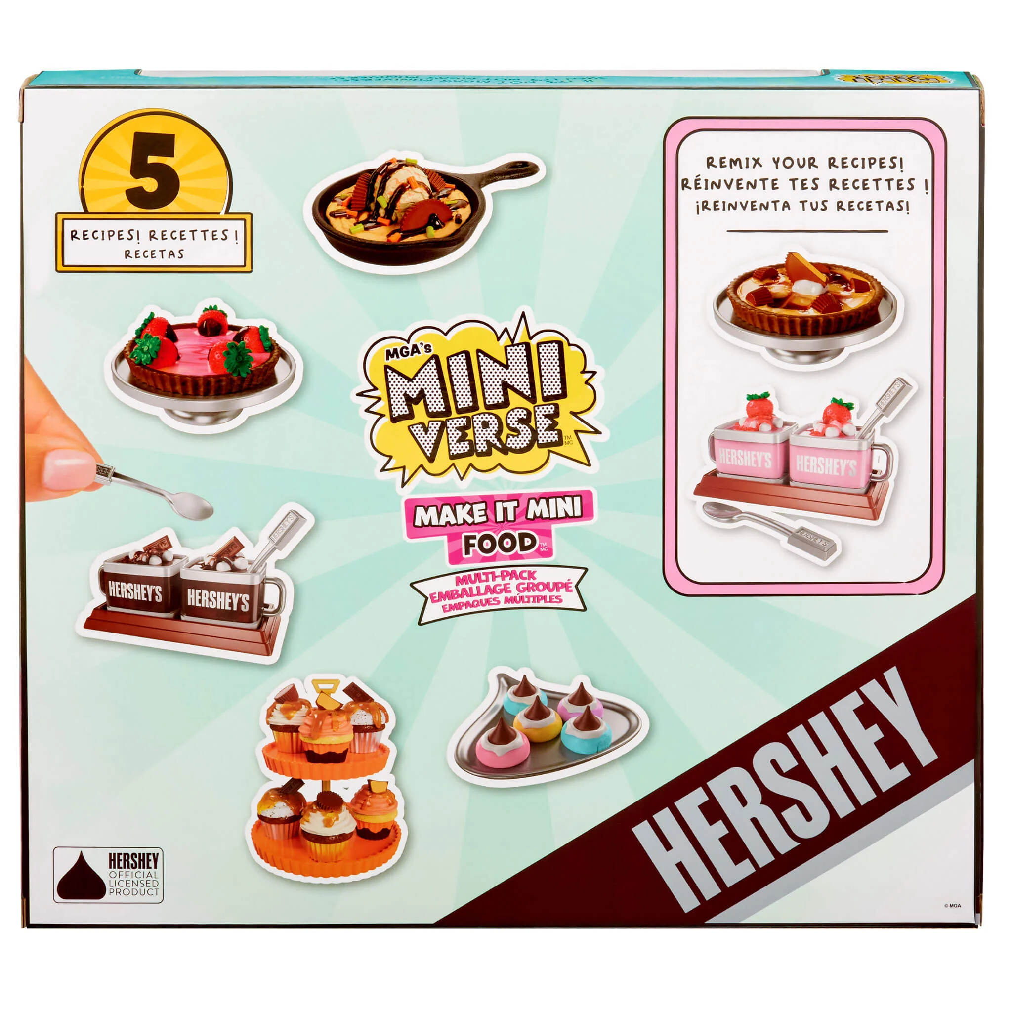 MGA's Miniverse Make It Mini Food Hershey Multipack Mini Toy Collectibles