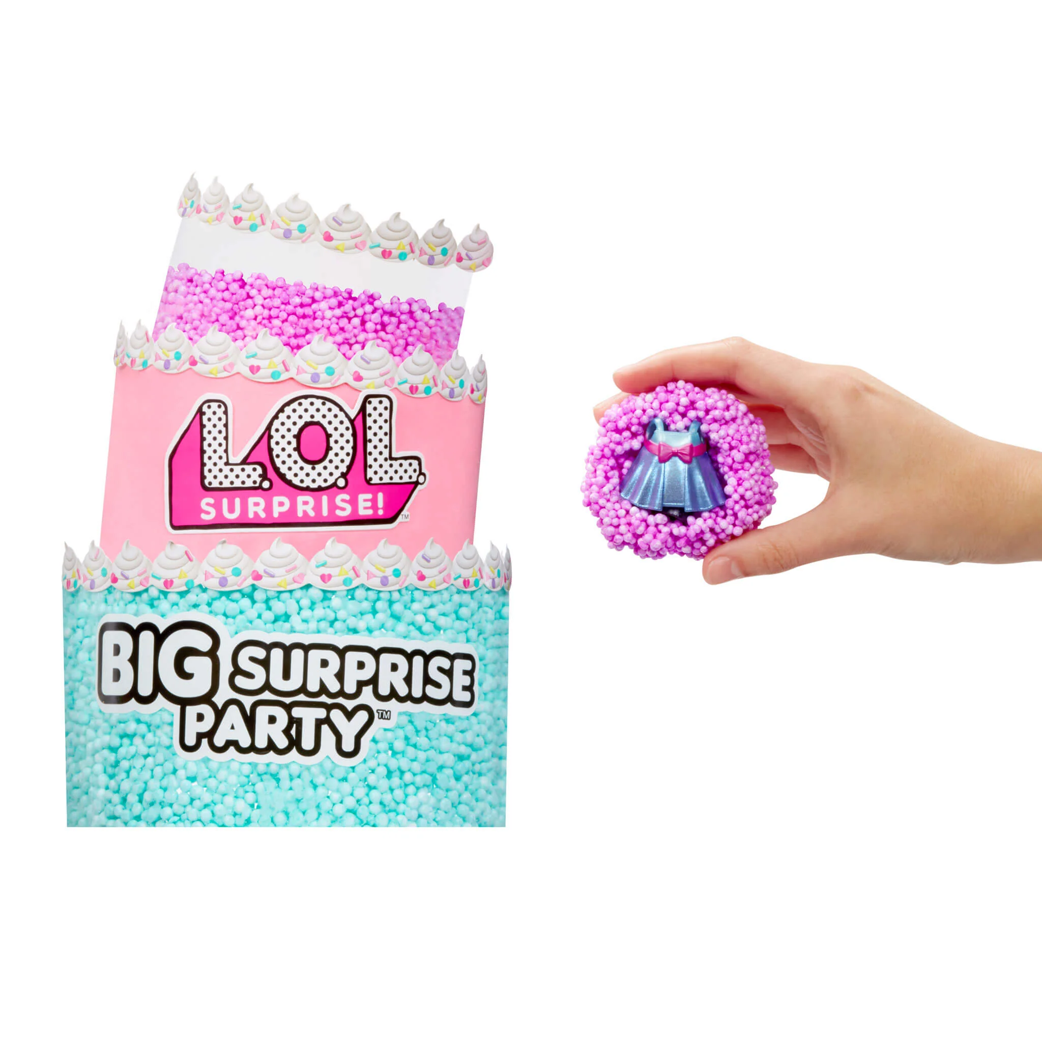 LOL Surprise Big Surprise Party a $100 Value with 4 Collectible Dolls and 40+ Surprises