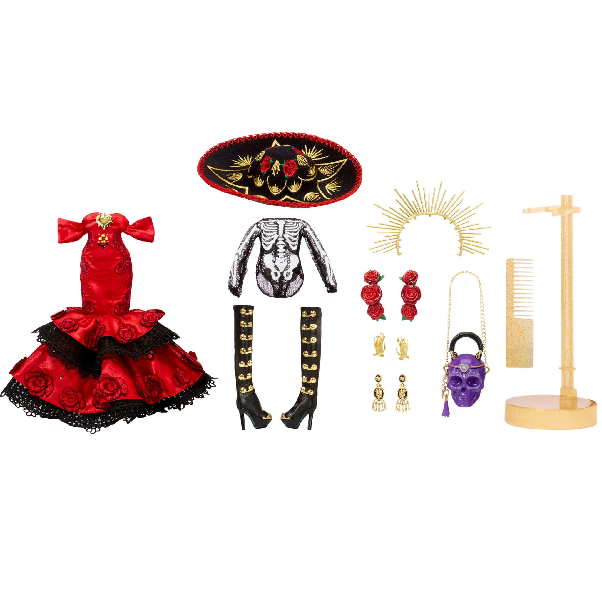 344-rainbow-high-2022-celebration-edition-d-a-de-los-muertos-maria-garcia-fashion-collector-doll-5.webp Rainbow High 2022 Celebration Edition Día De Los Muertos - Maria Garcia Fashion Collector Doll