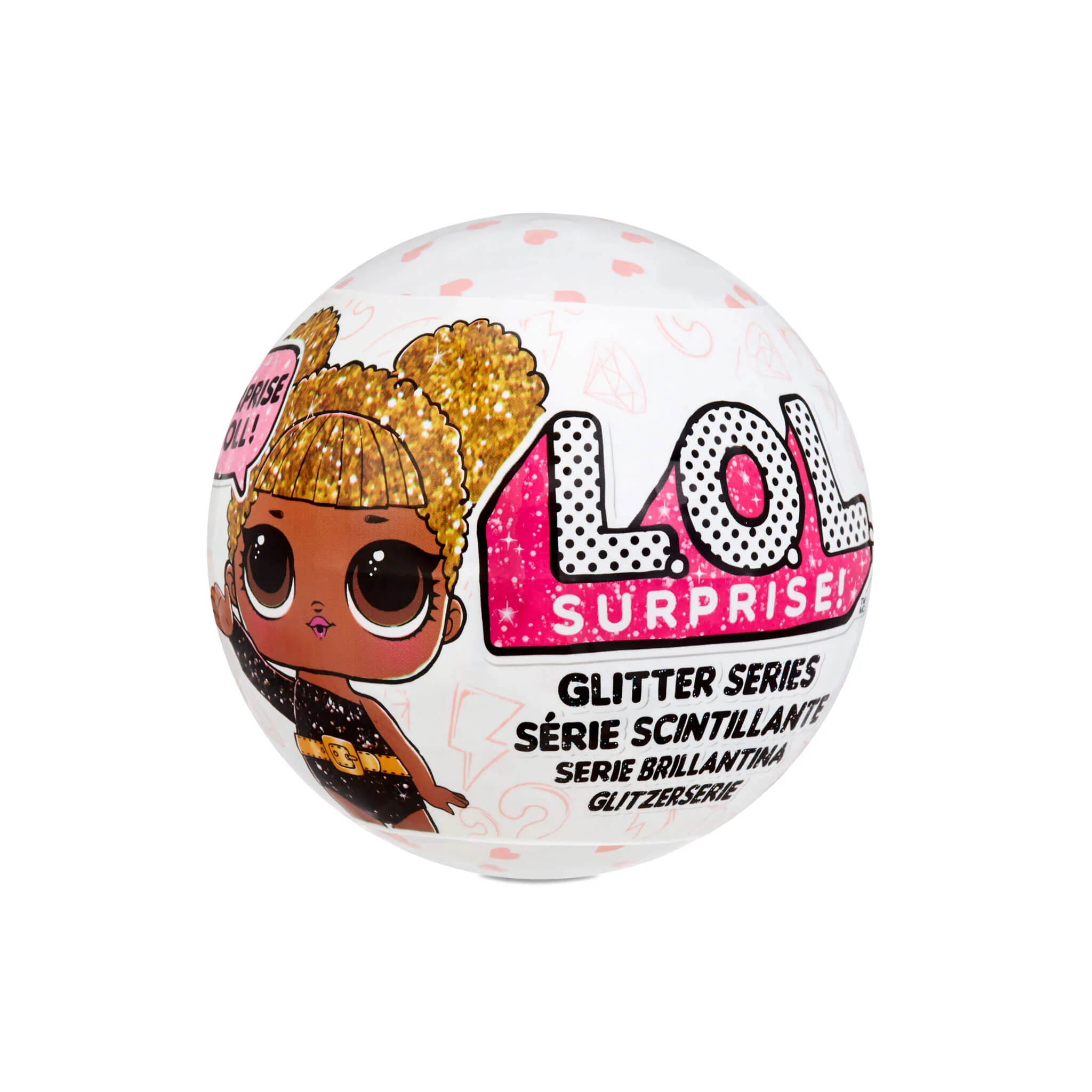 LOL Surprise Glitter 3-Pack- Style 1 - 3 Re-released Dolls Each with 7 Surprises