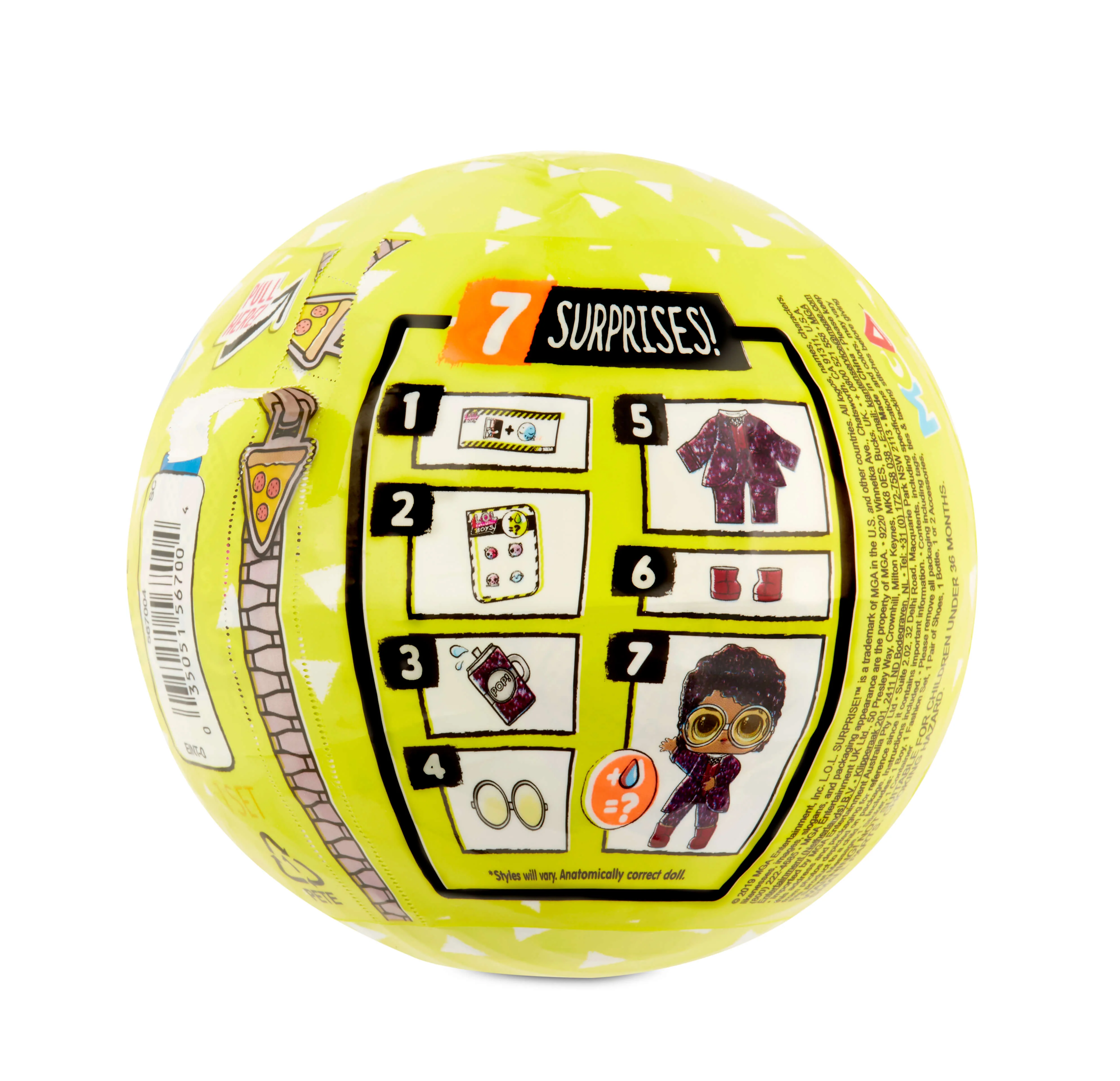 LOL Surprise Boys Character Doll with 7 Surprises