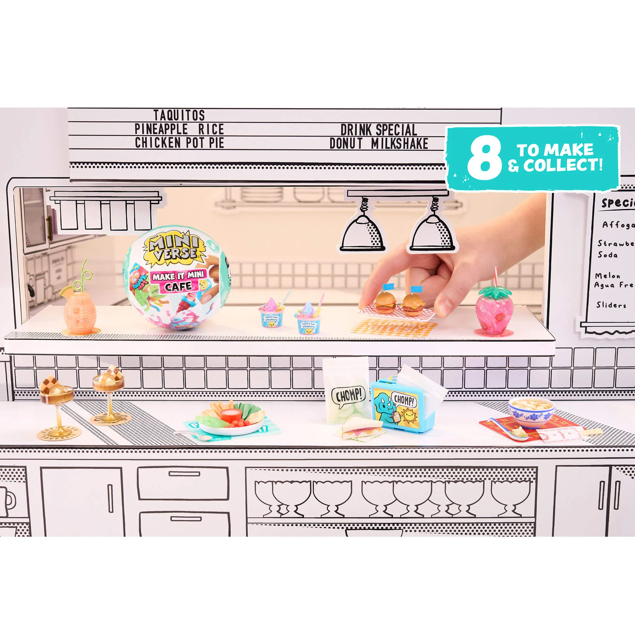 MGA's Miniverse Make It Mini Cafe Series 5 Mini Collectibles