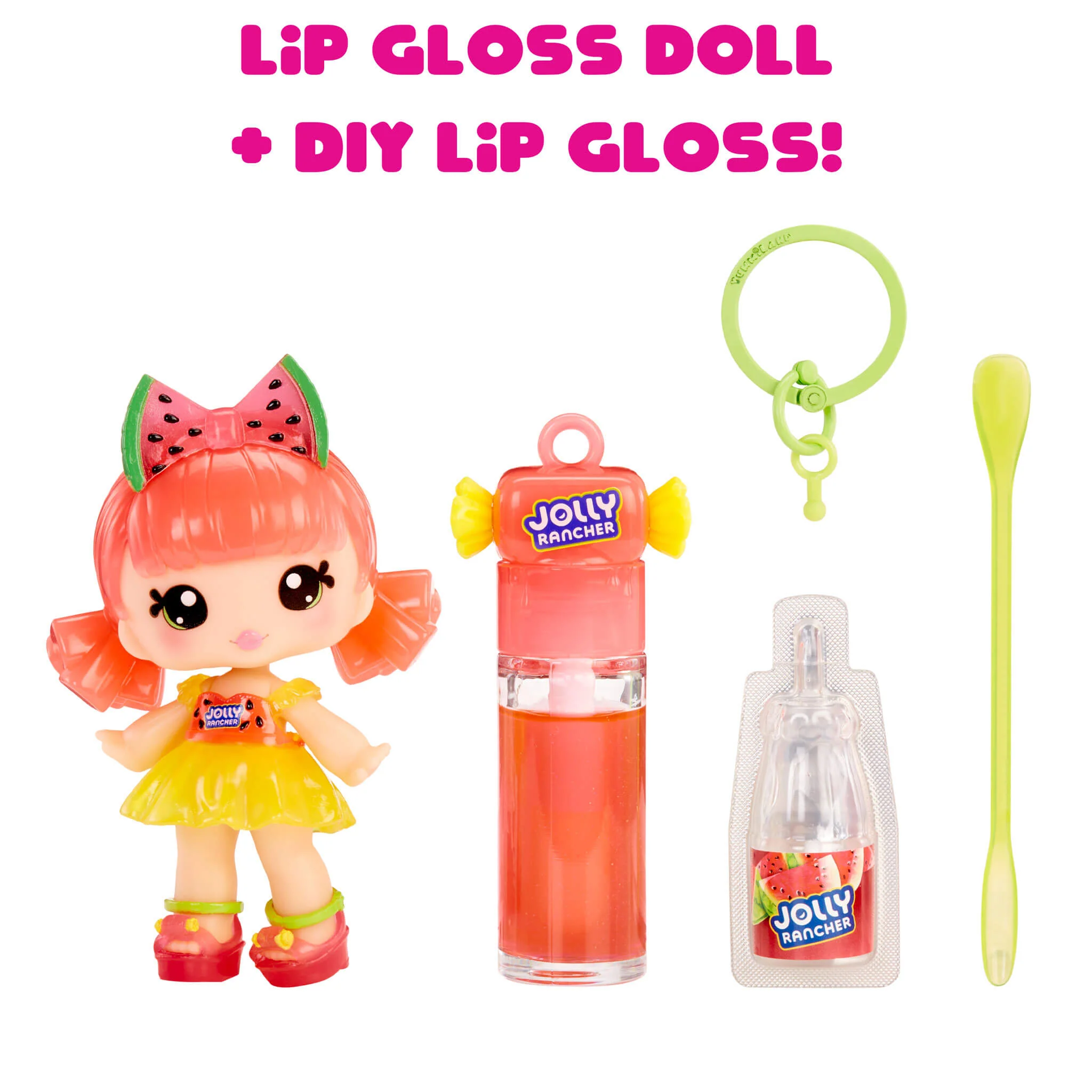 Yummiland x Licensed Sweets Lip Gloss Doll: JOLLY RANCHER