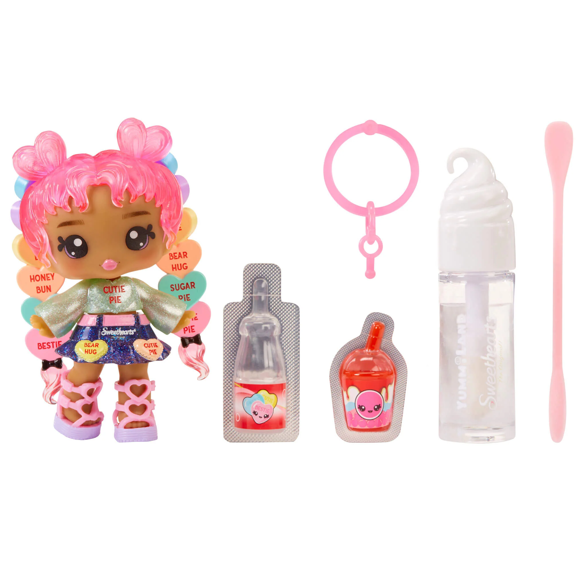 Yummiland x Sweethearts® Lip Gloss Doll - Lily Hearts