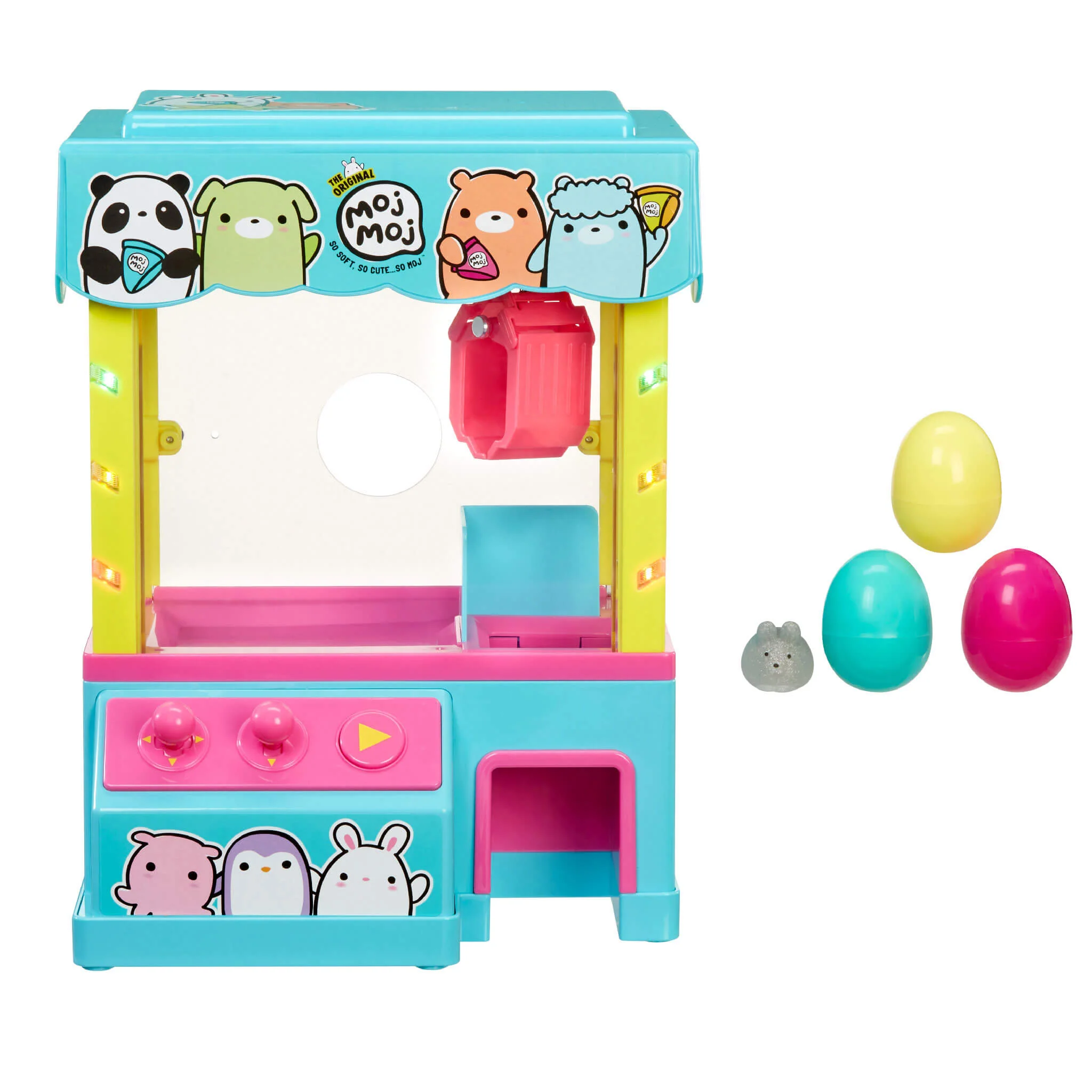 The Original Moj Moj 14" Claw Machine with Exclusive Glittery Squish Character