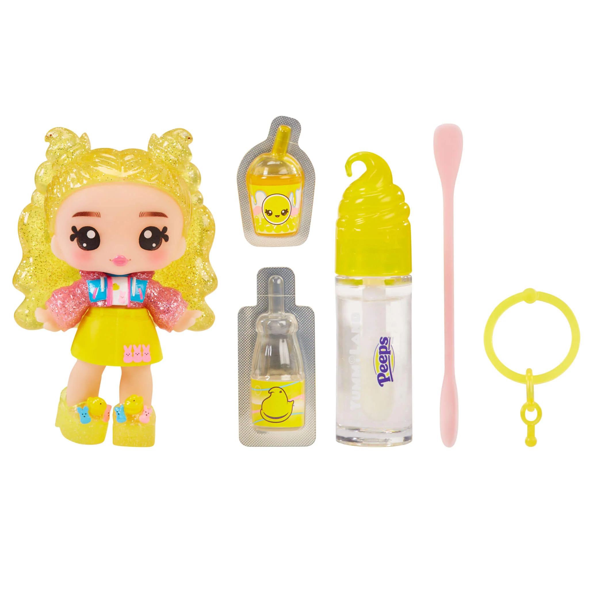 Yummiland x PEEPS® Lip Gloss Doll – Goldie Mallows