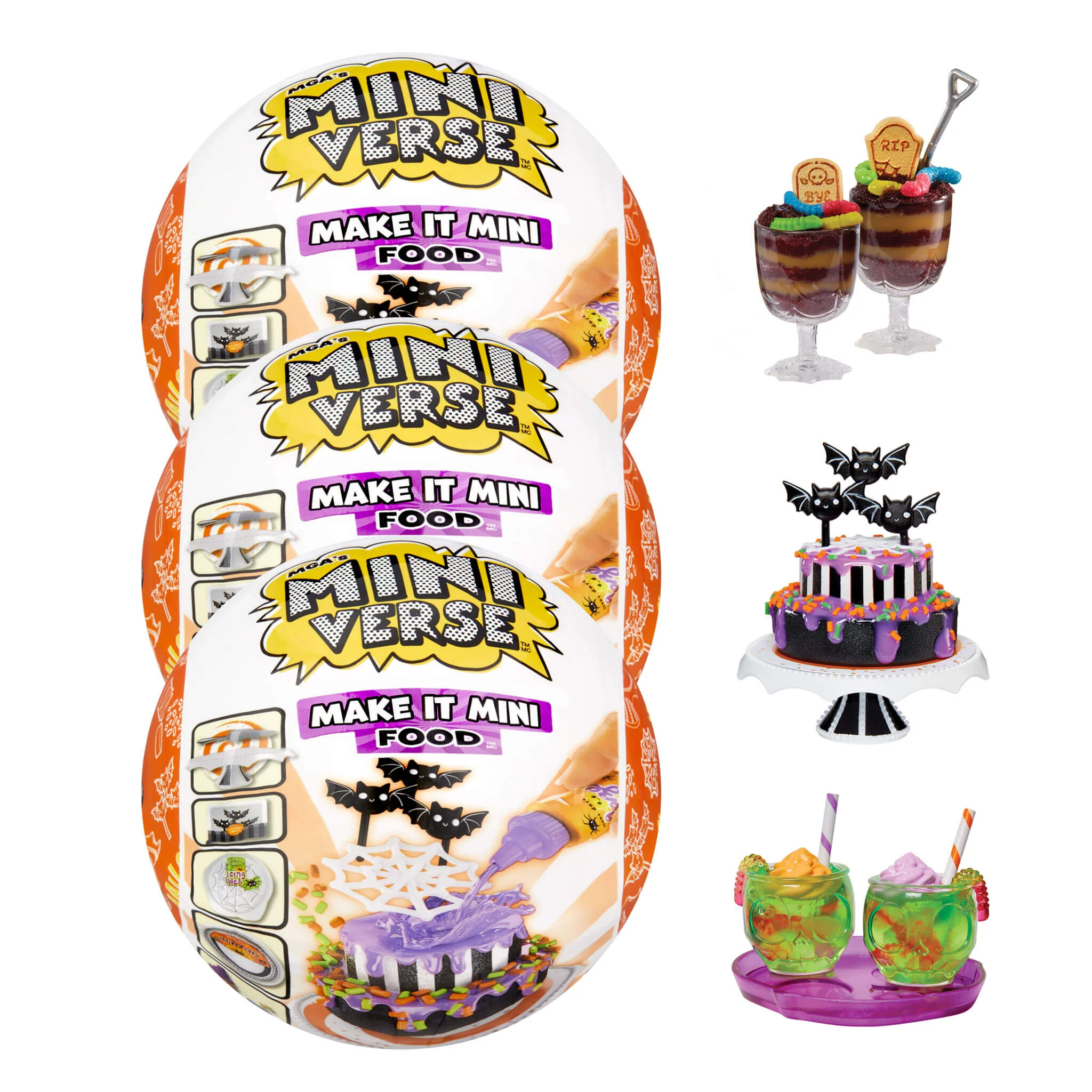 485-mga-s-miniverse-make-it-mini-food-halloween-series-2-mini-collectibles-3-pack-1.webp MGA's Miniverse Make It Mini Food Halloween Series 2 Mini Collectibles - 3 Pack