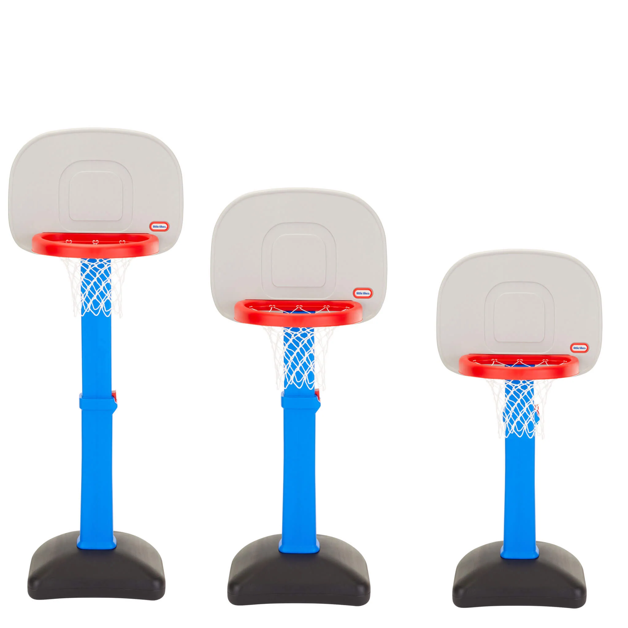 Little Tikes TotSports Easy Score Basketball Set with 3 Basketballs