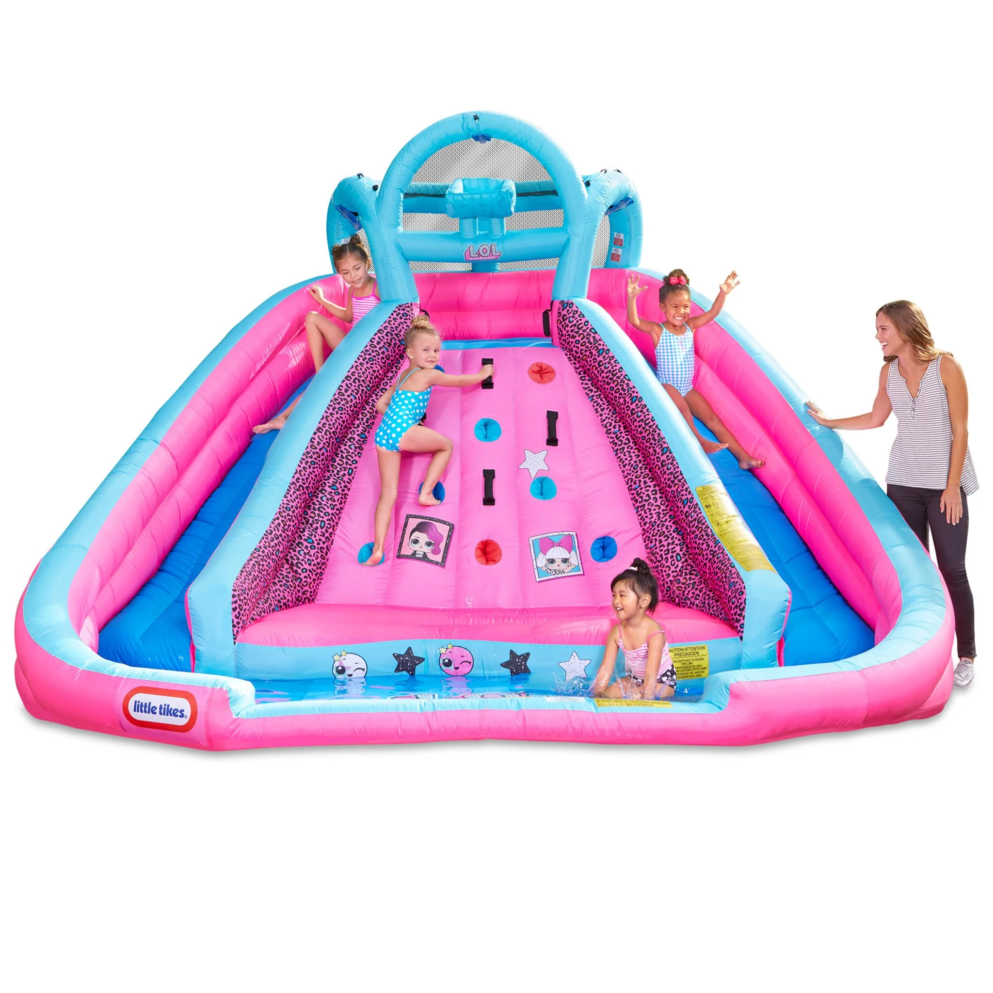 LOL Surprise River Race Water Slide