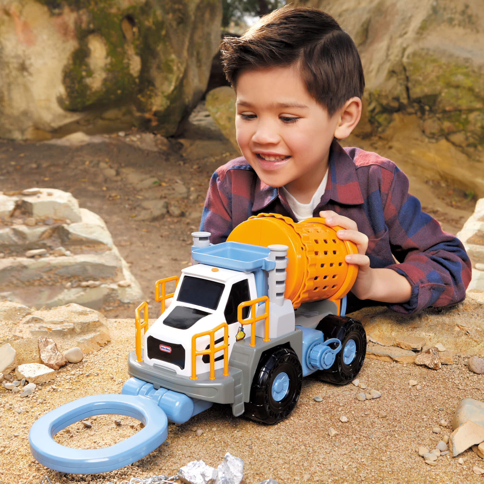 Little Tikes Big Adventures Metal Detector Mining Truck