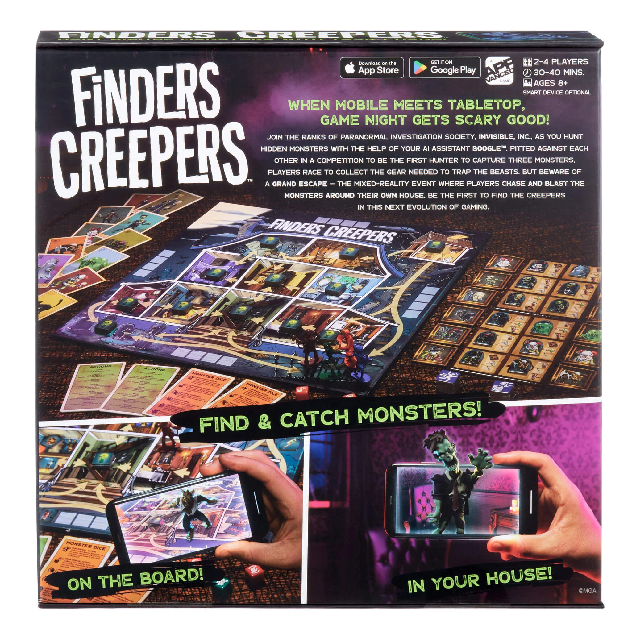Micro Games of America Finders Creepers Board Game