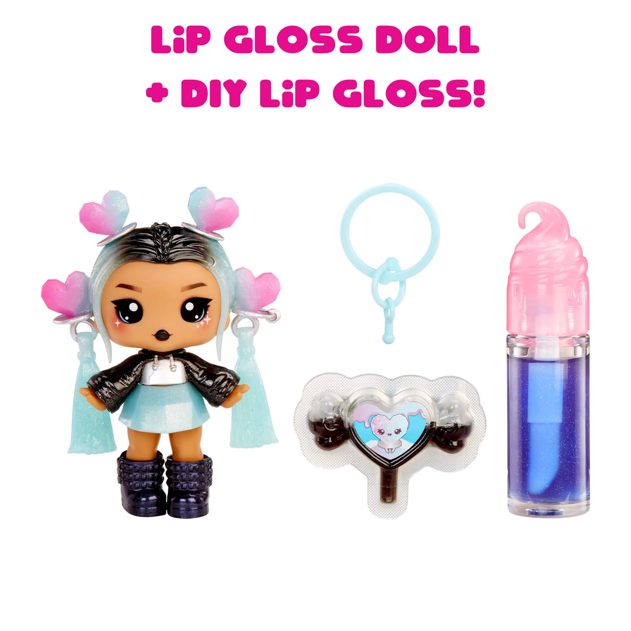 Yummiland Lip Gloss Doll: Sour Sweeties - Nina Heartpop