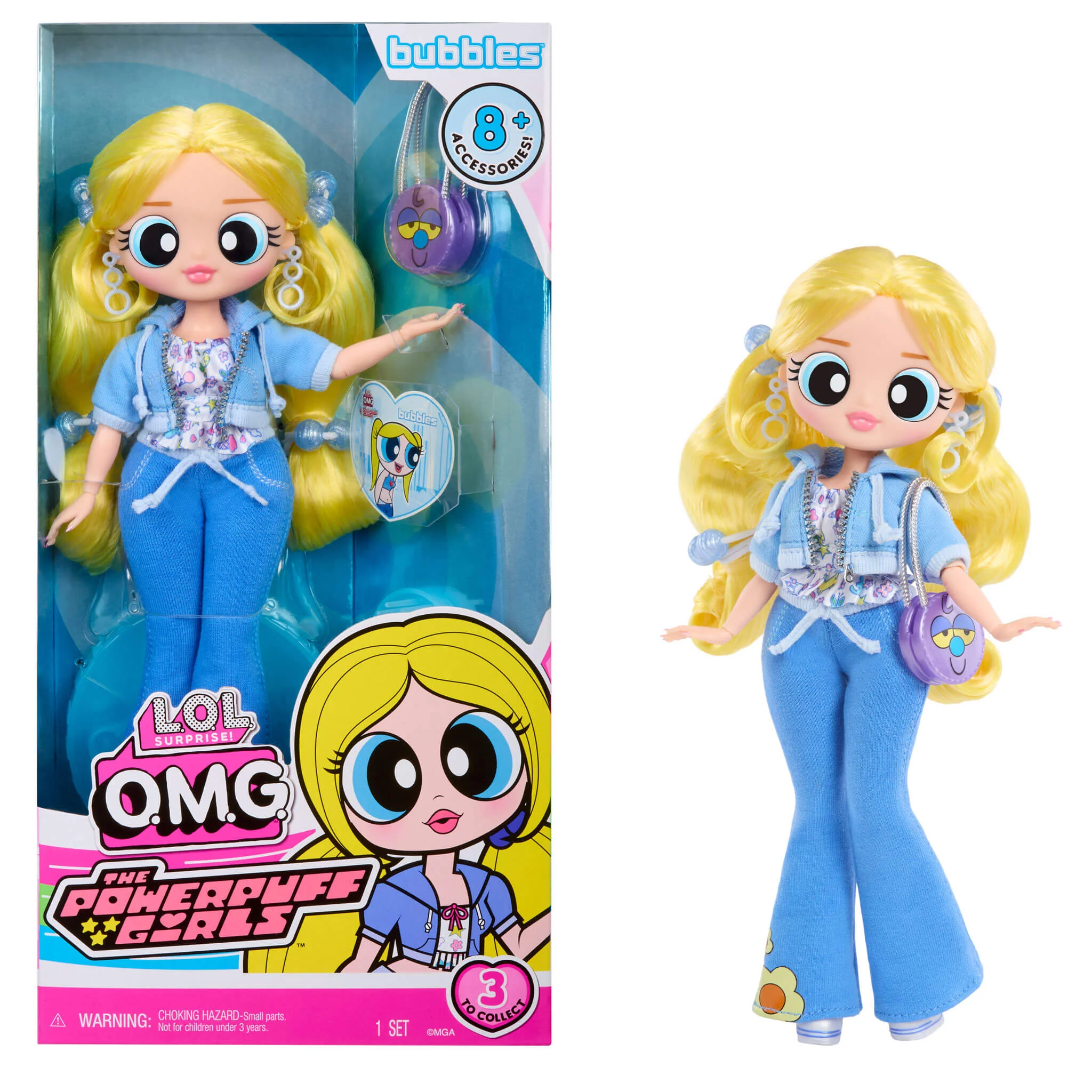LOL Surprise OMG Powerpuff Girls Doll - Bubbles