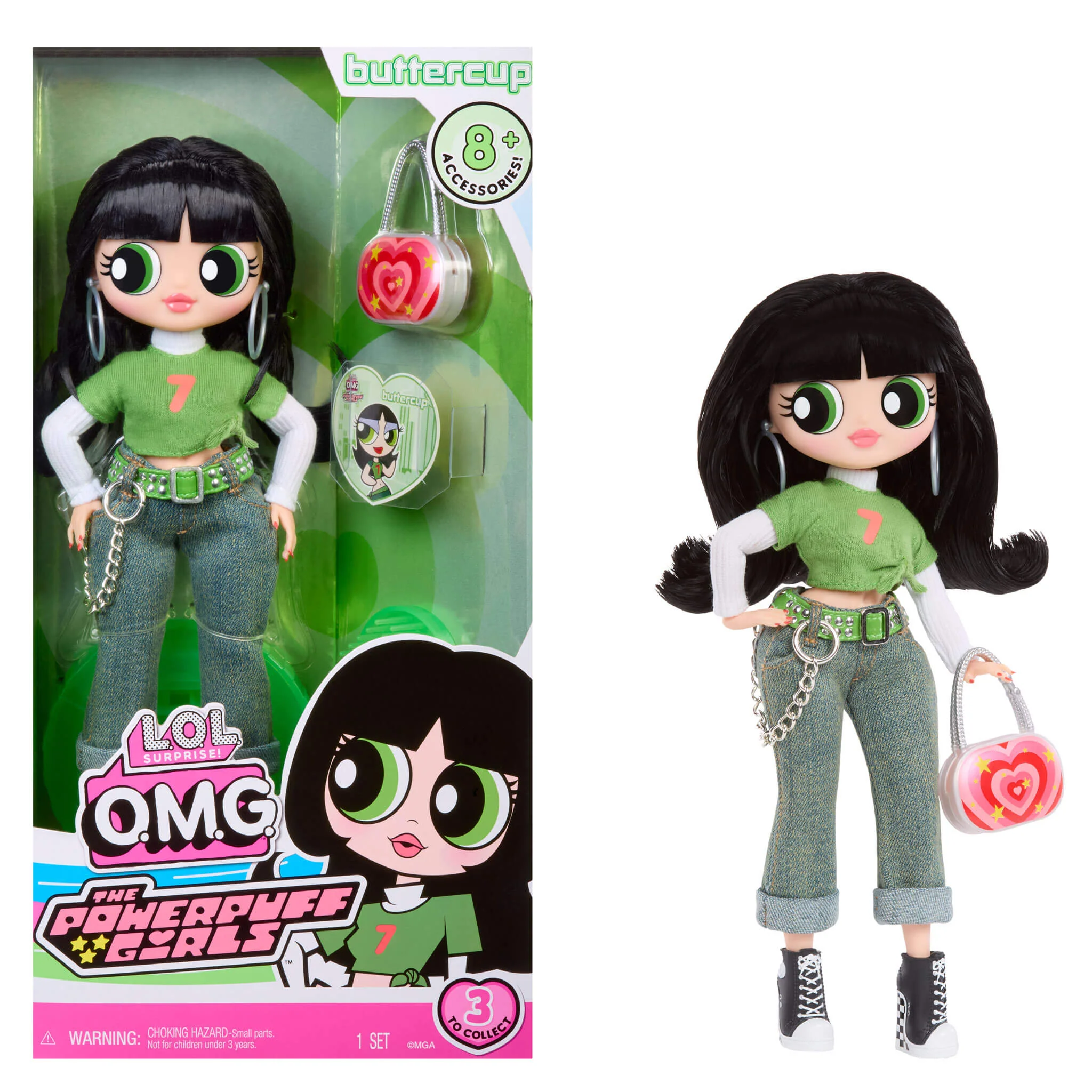 LOL Surprise OMG Powerpuff Girls Doll - Buttercup