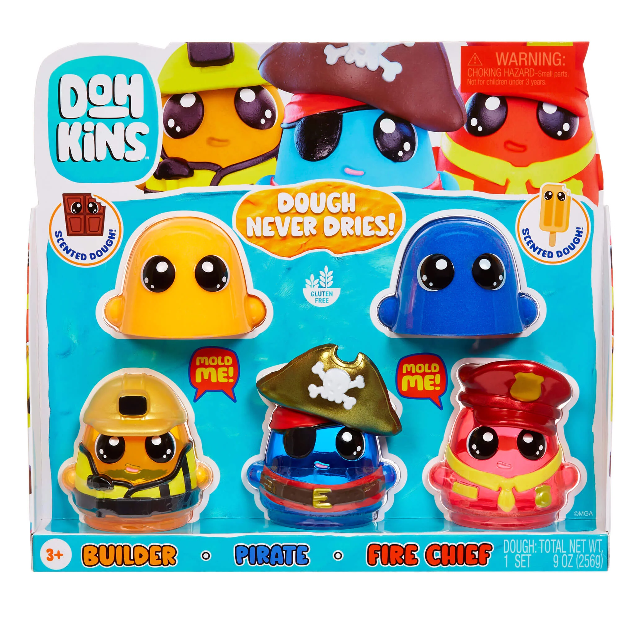 83-dohkins-hero-pack-characters-builder-pirate-fire-chief-dough-never-dries-6.webp DohKins Hero Pack Characters, Builder, Pirate, Fire Chief - Dough Never Dries
