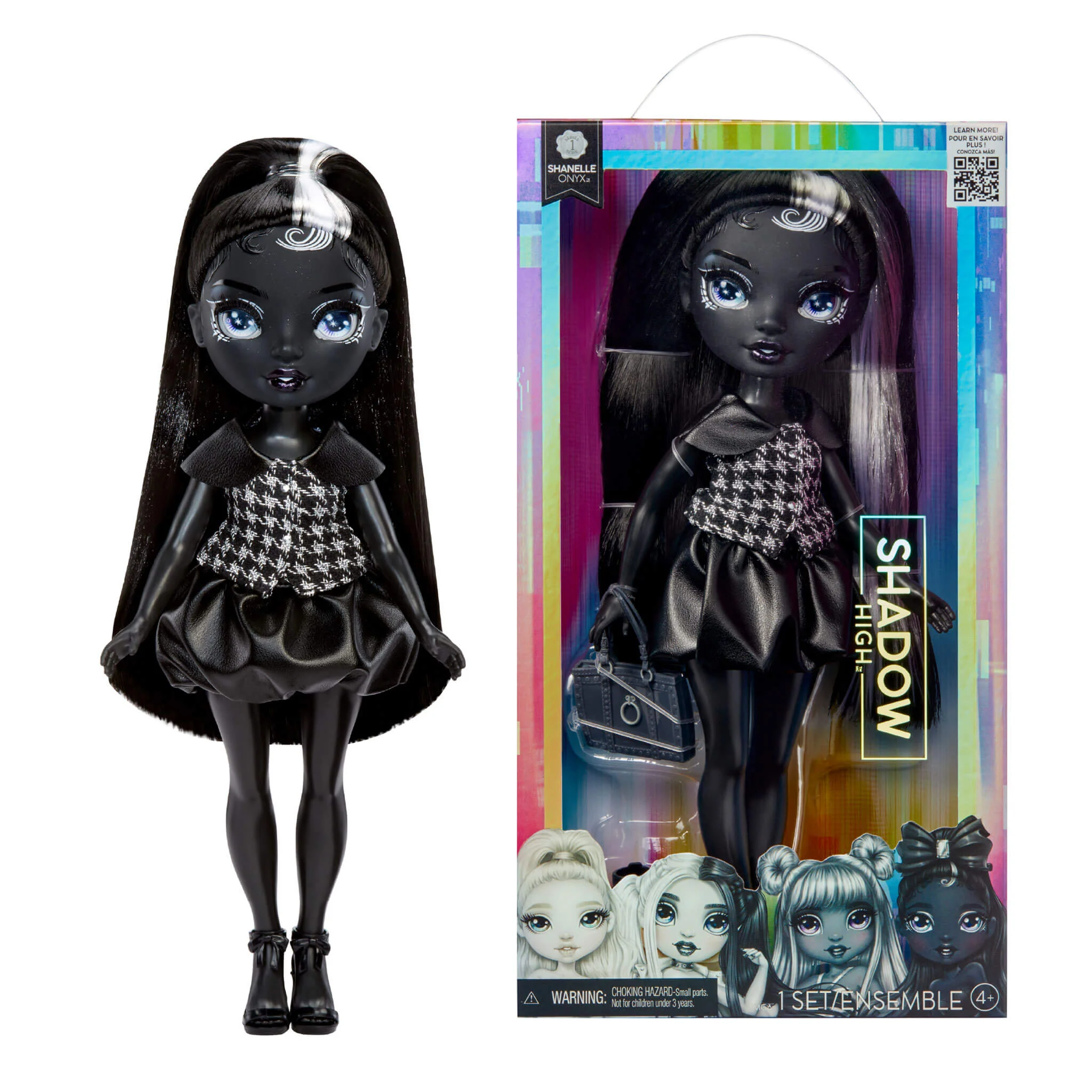Rainbow High Shadow High Shanelle Onyx - 11” Fashion Doll with Accessories
