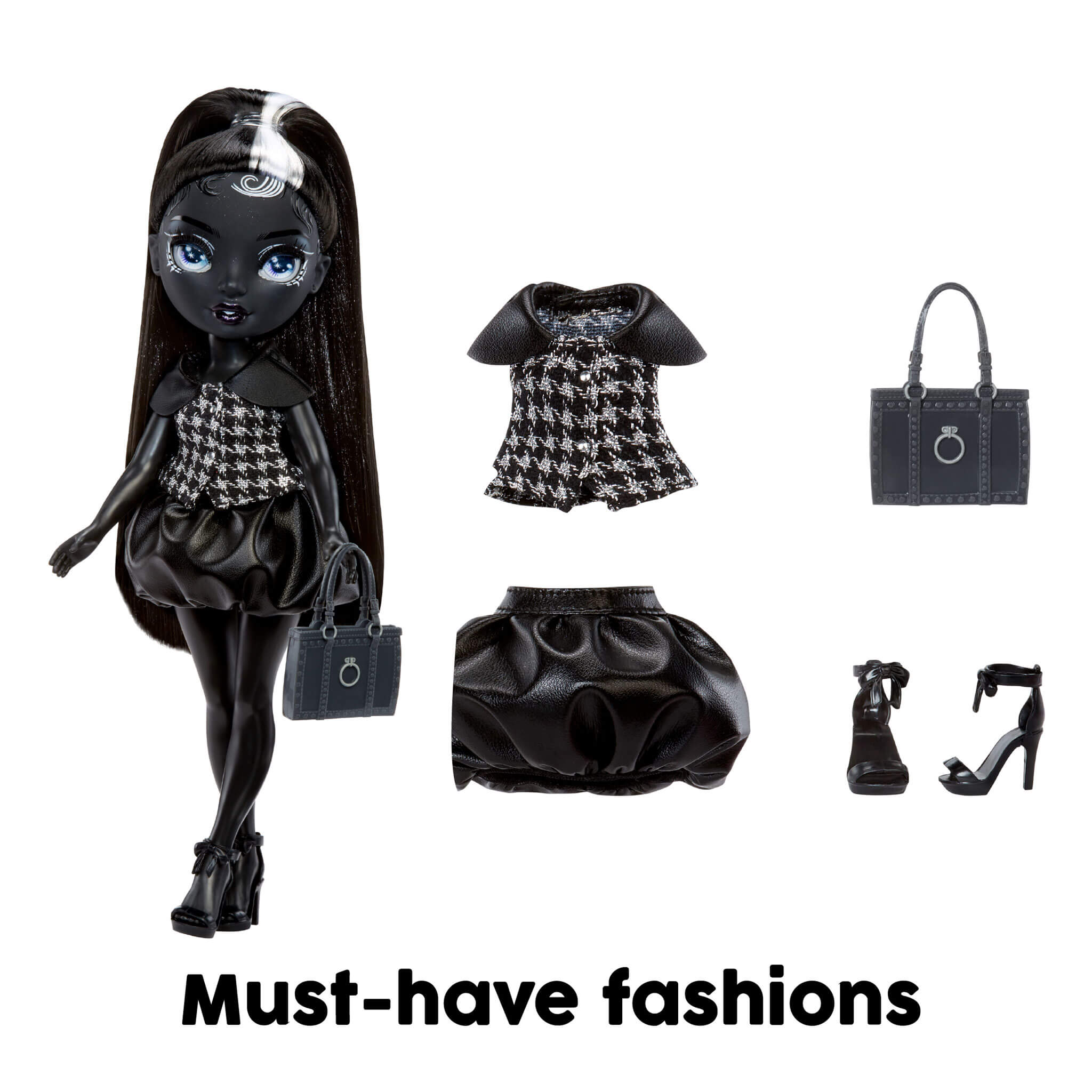 Rainbow High Shadow High Shanelle Onyx - 11” Fashion Doll with Accessories